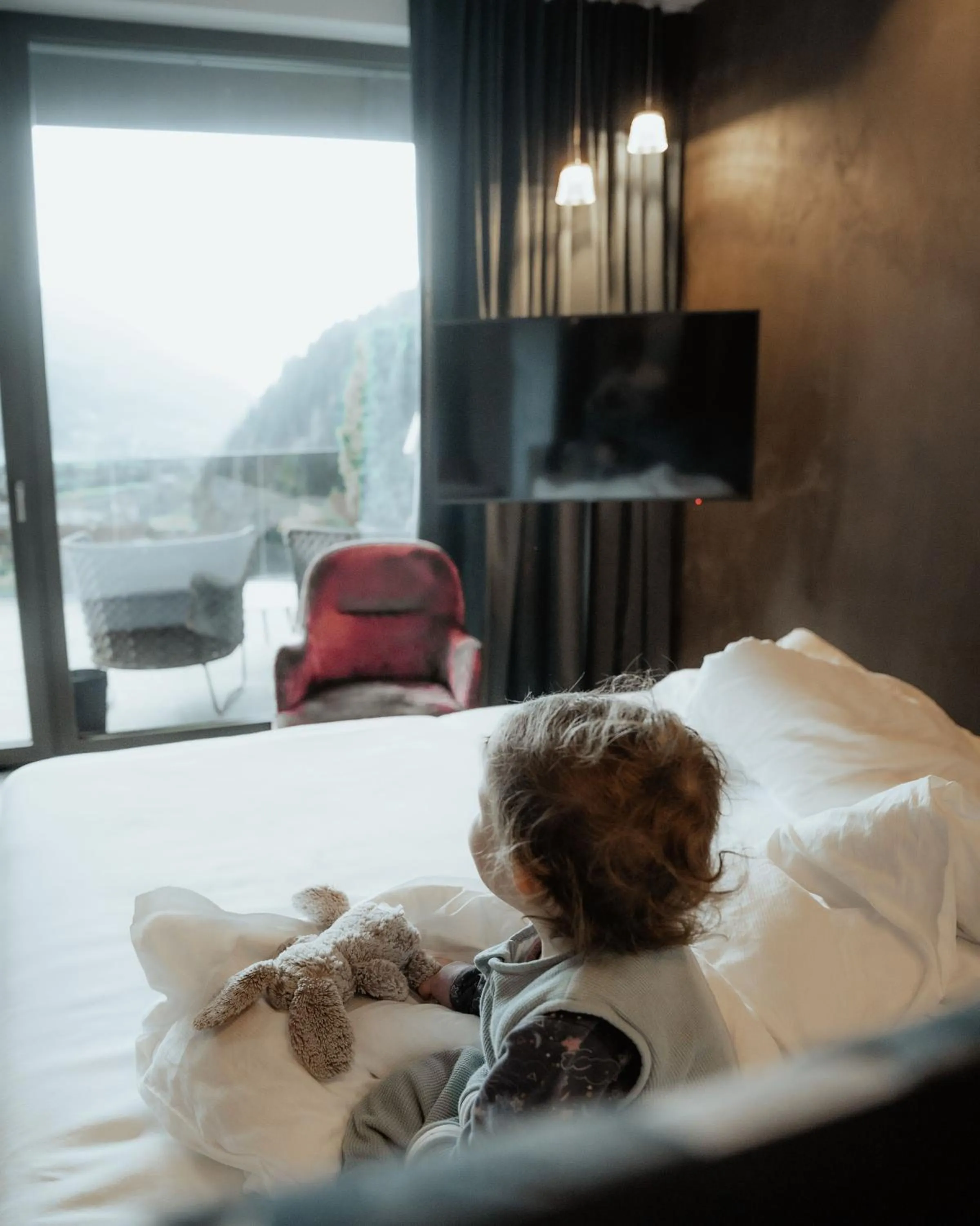 Bedroom, Bed in Hotel Bad Fallenbach