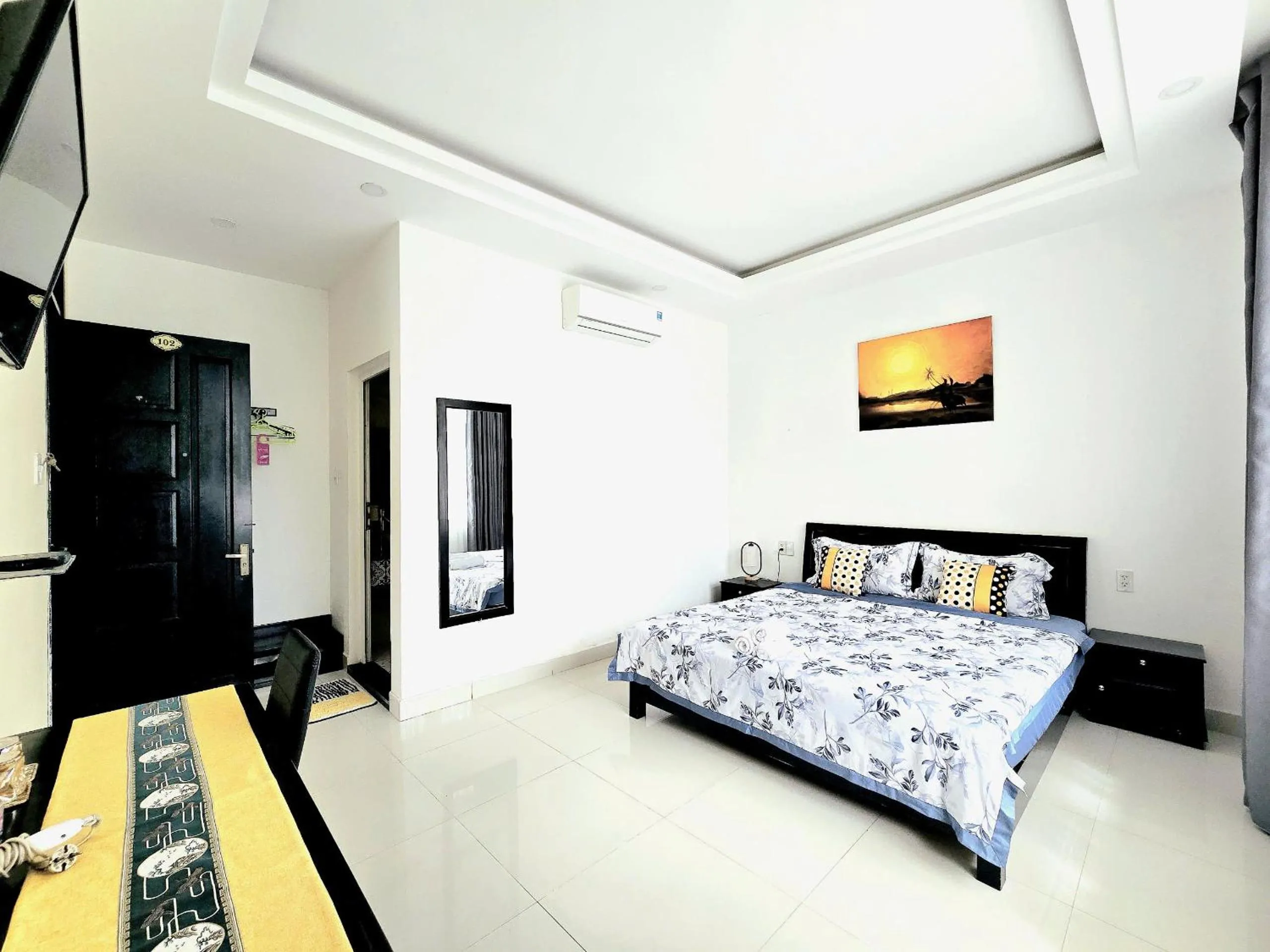 Bedroom, Bed in Flamingo Villa Homestay - Big Rooms with Balcony - Close to Hoi An Old Town 200m & Temple Bridge - Large Outside Pool for Sun Bathing