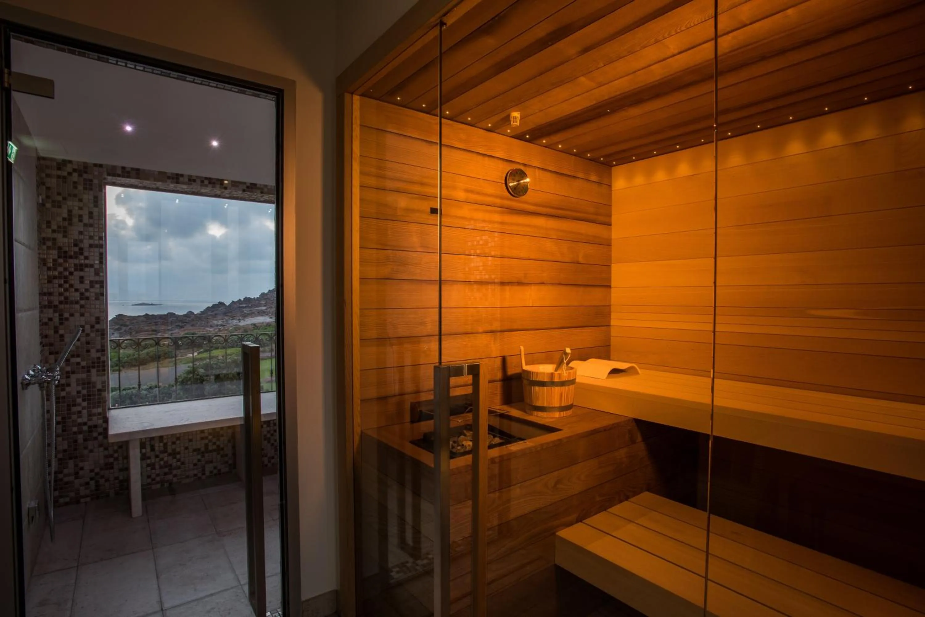 Sauna in Hotel Lido degli Spagnoli Wellness & Spa