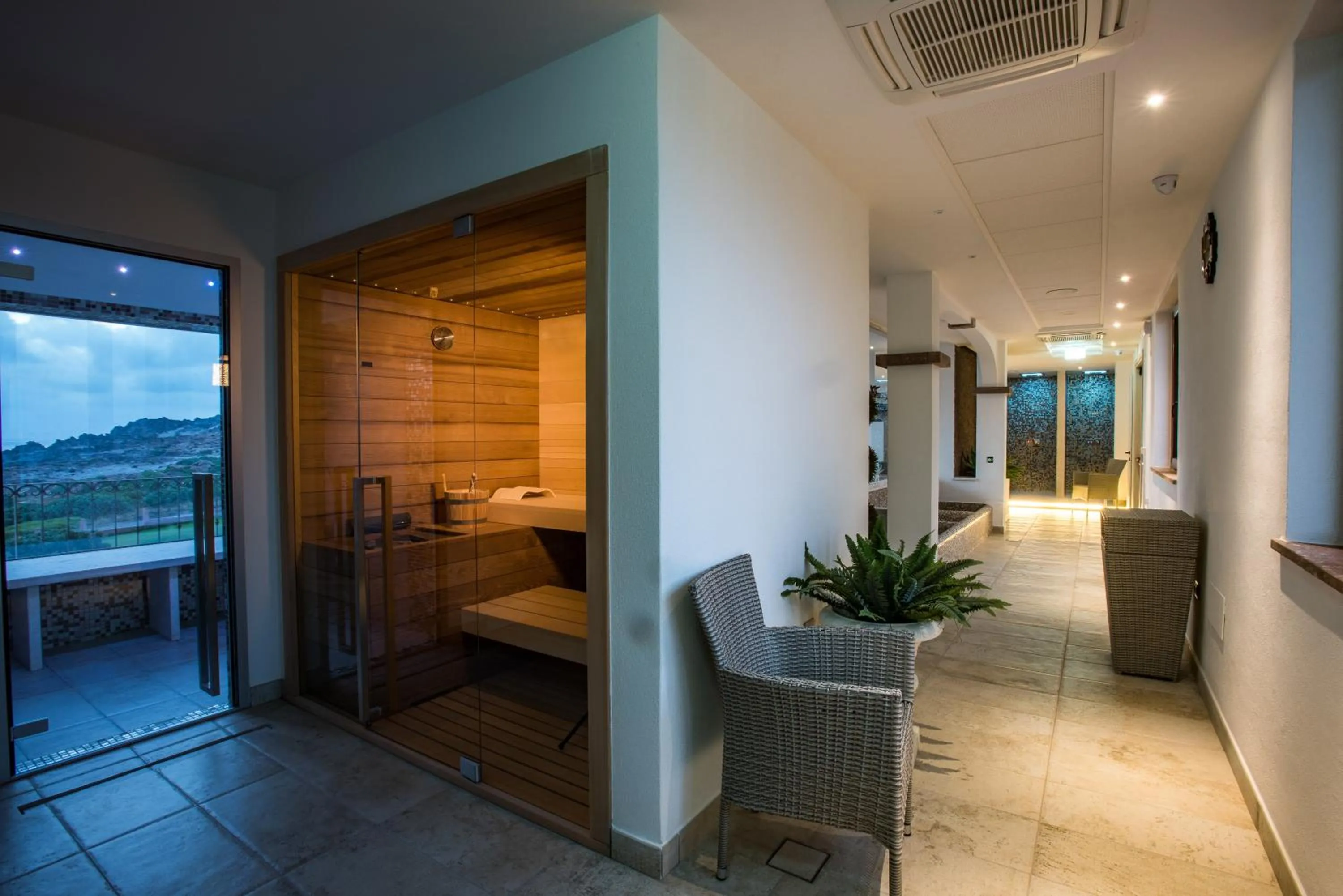 Sauna in Hotel Lido degli Spagnoli Wellness & Spa