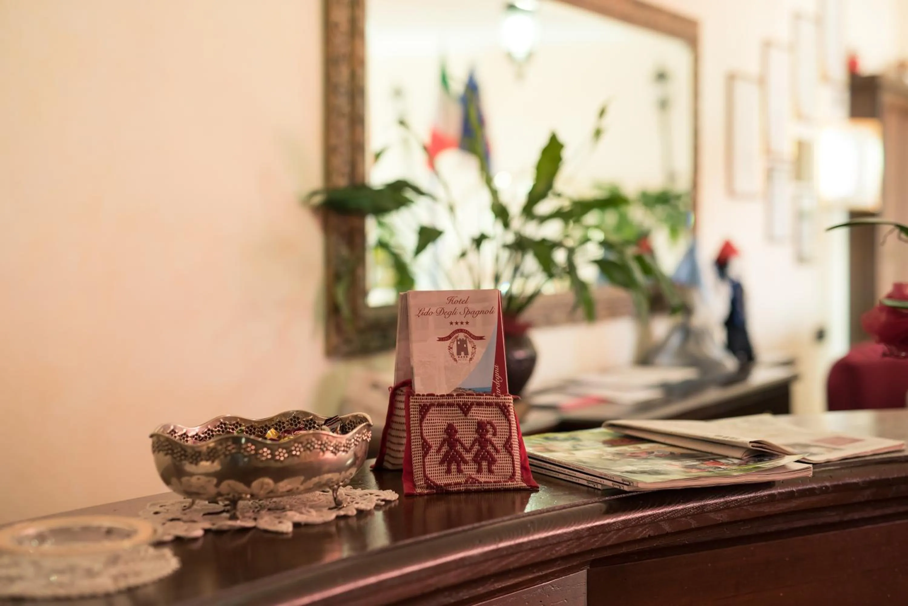 Lobby or reception in Hotel Lido degli Spagnoli Wellness & Spa