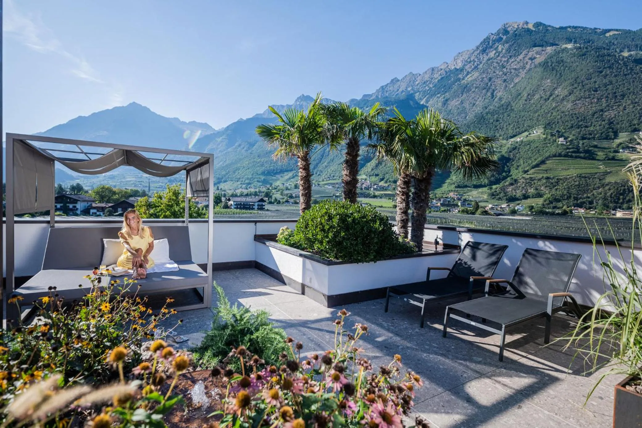 Garden in Hotel Wiesenhof