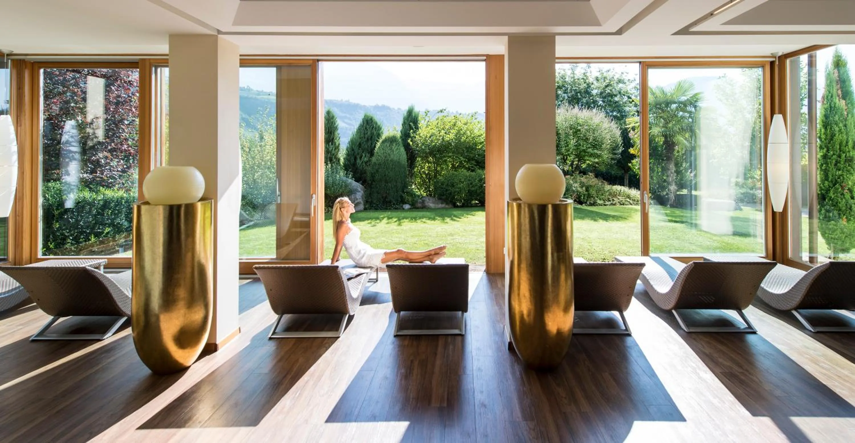 Spa and wellness centre/facilities in Hotel Wiesenhof