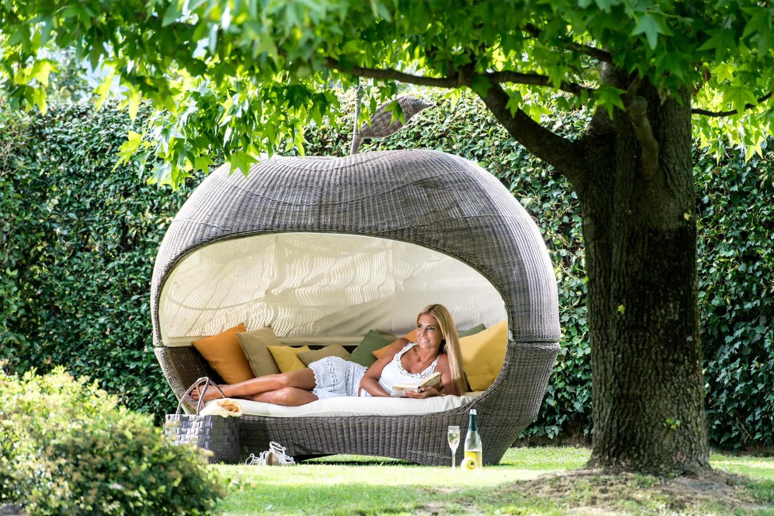 Garden in Hotel Wiesenhof