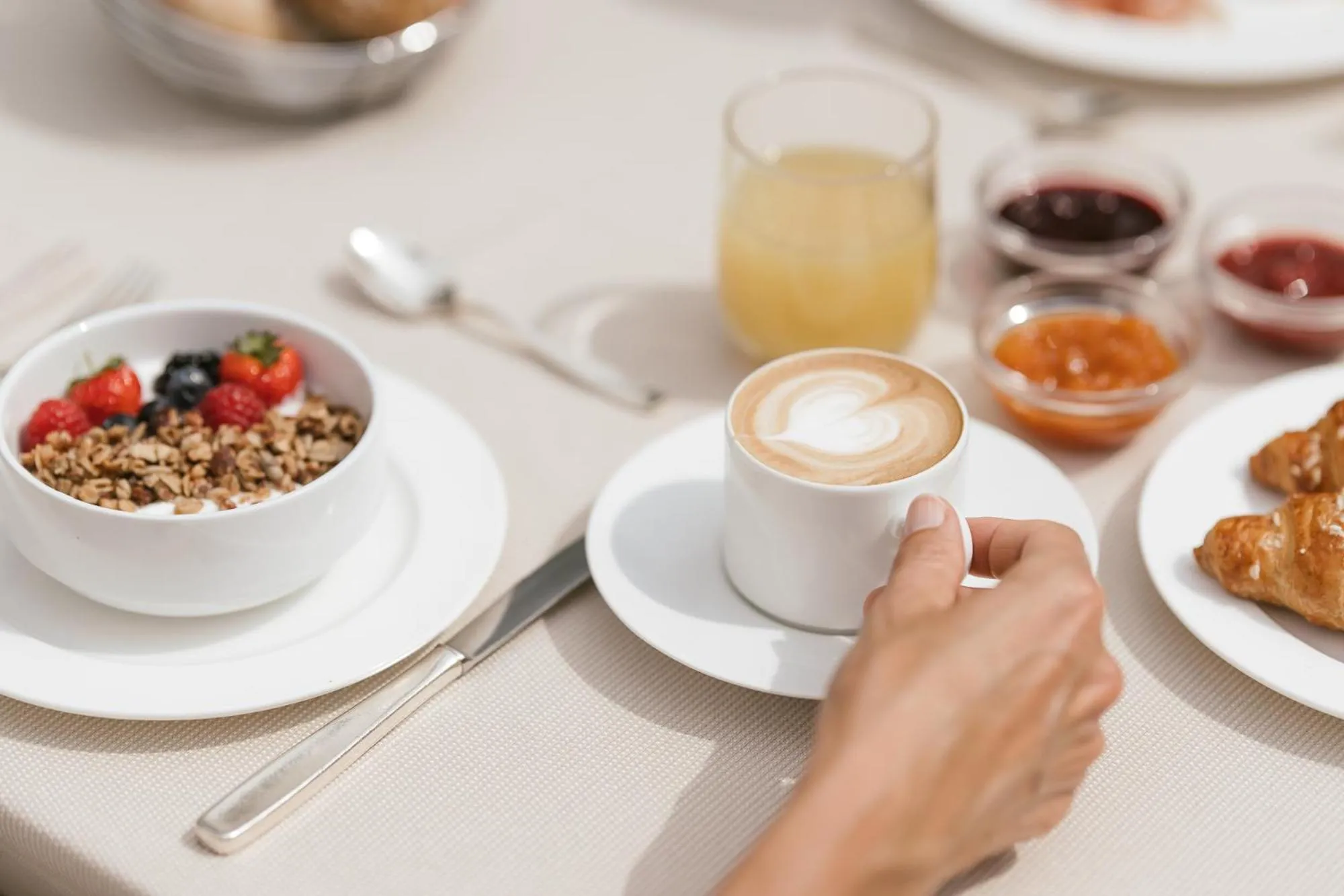 Breakfast in Hotel Wiesenhof