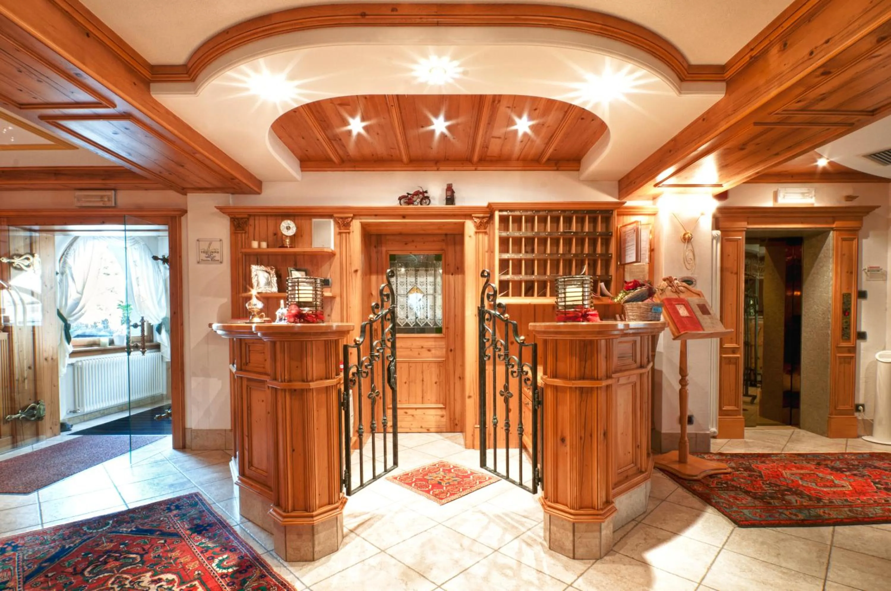 Lobby or reception in Hotel Gianna