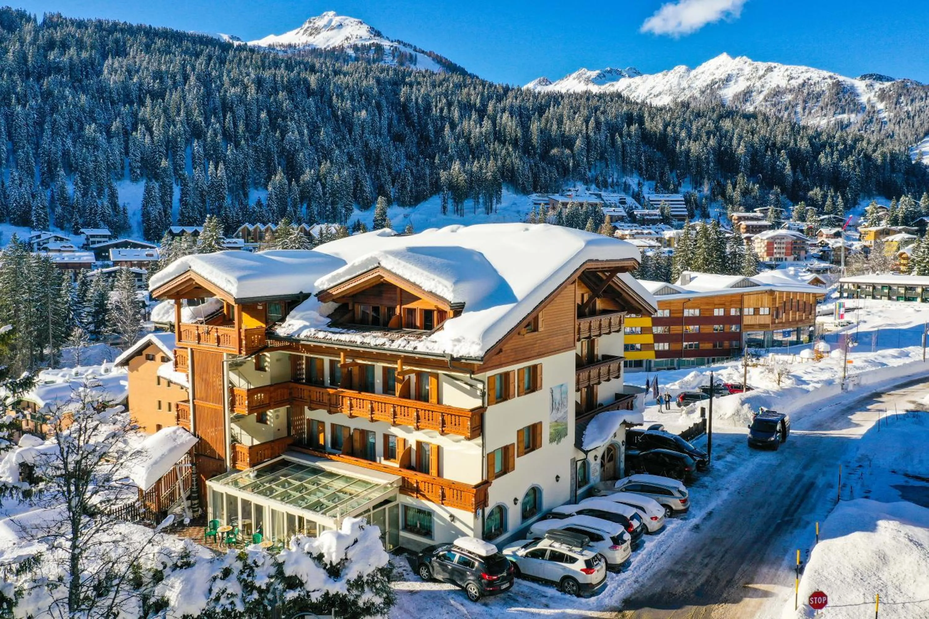 Property building in Hotel Gianna