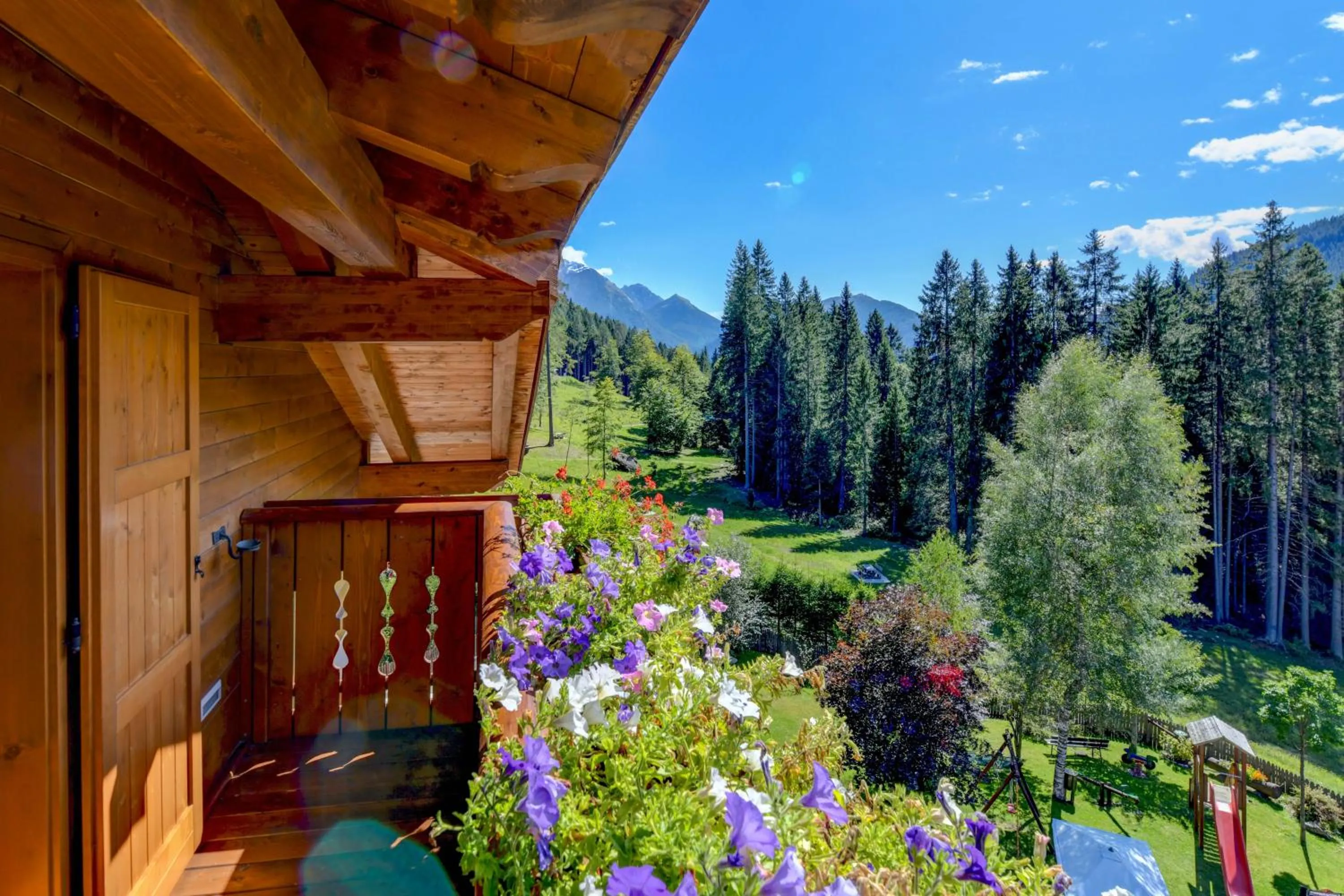 Garden view in Hotel Gianna