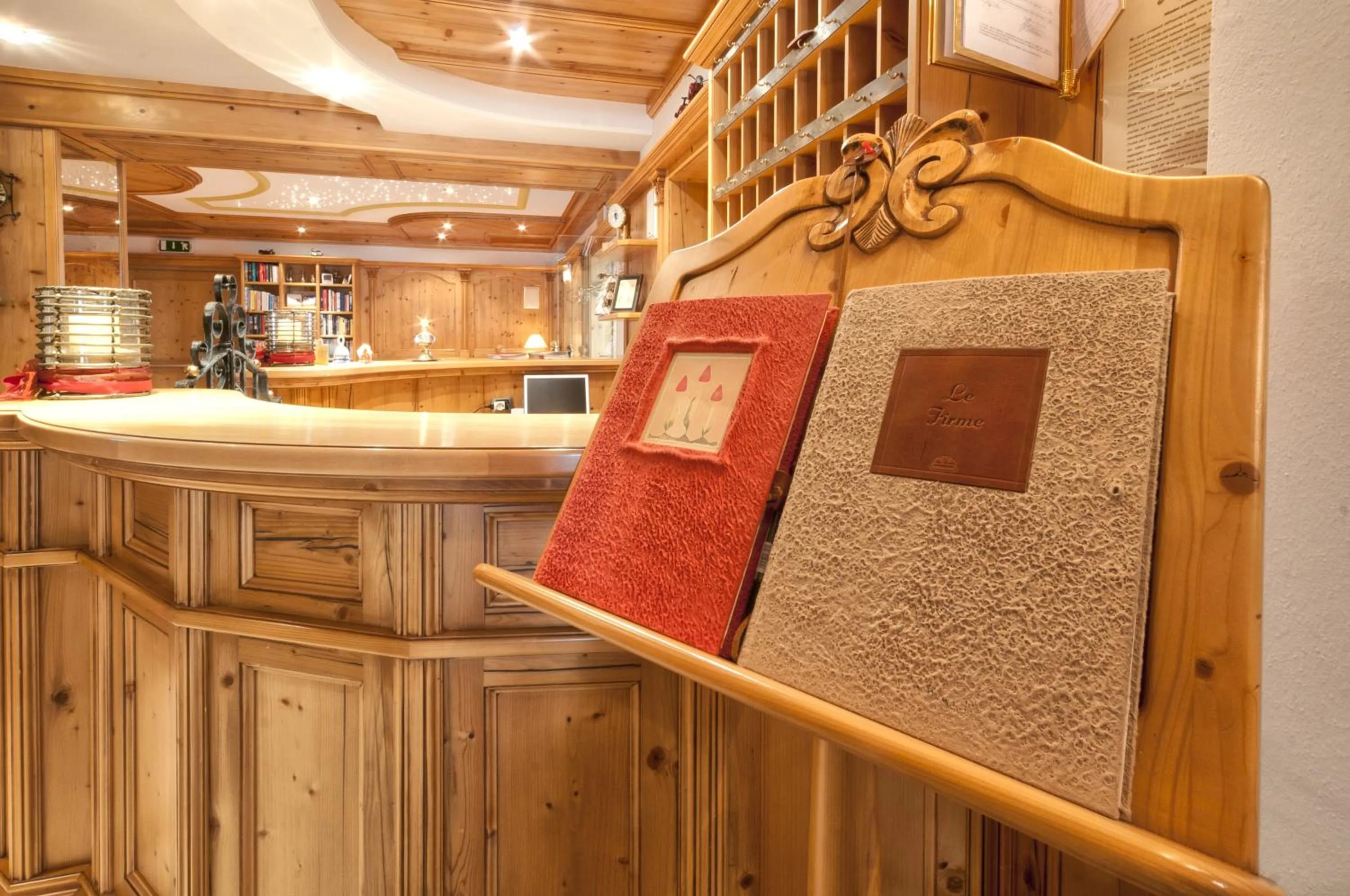 Lobby or reception in Hotel Gianna