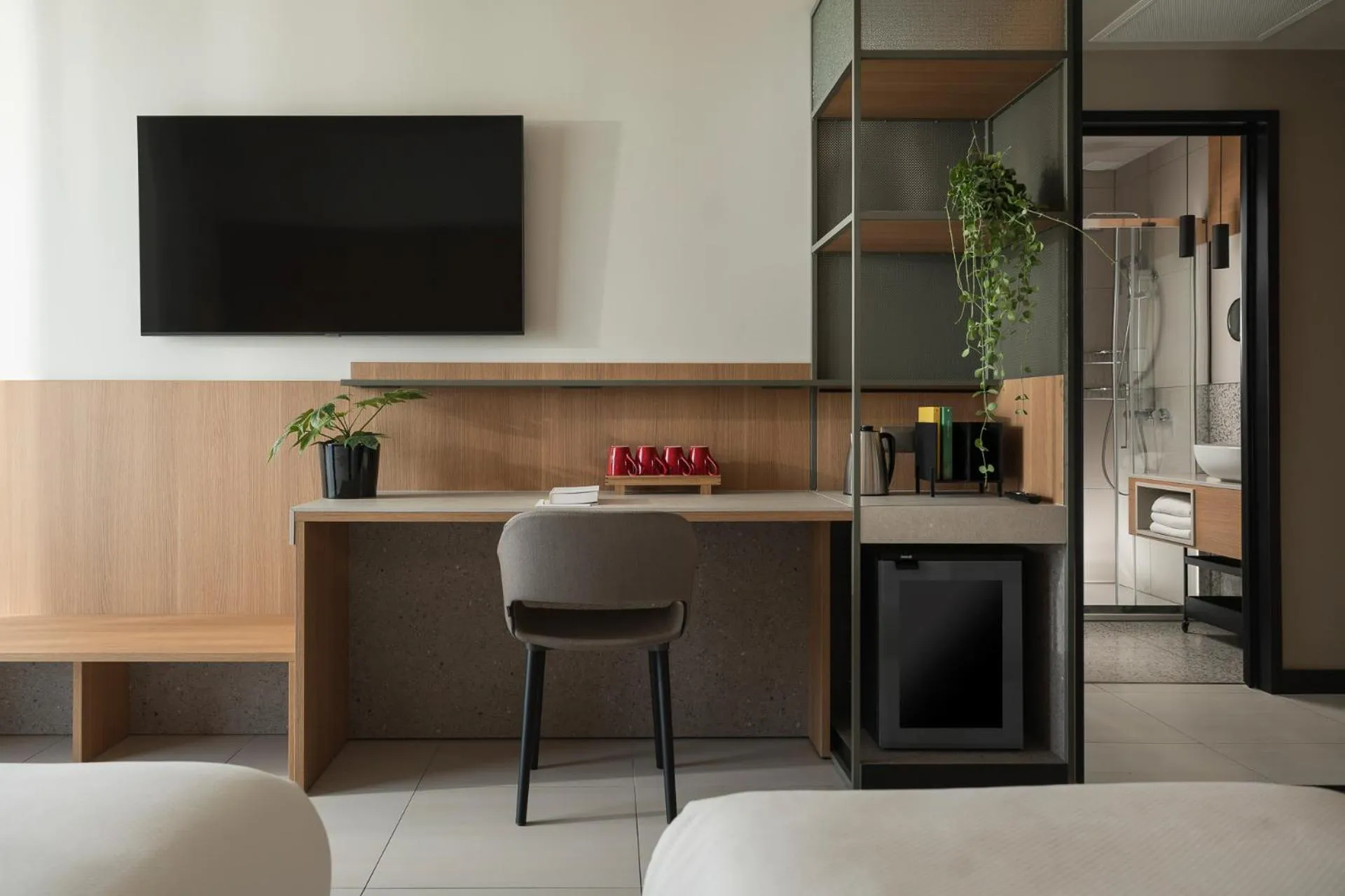 Bedroom in Aqua Hotel