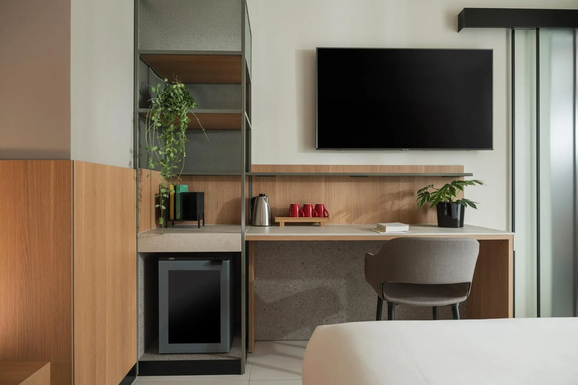 Bedroom in Aqua Hotel