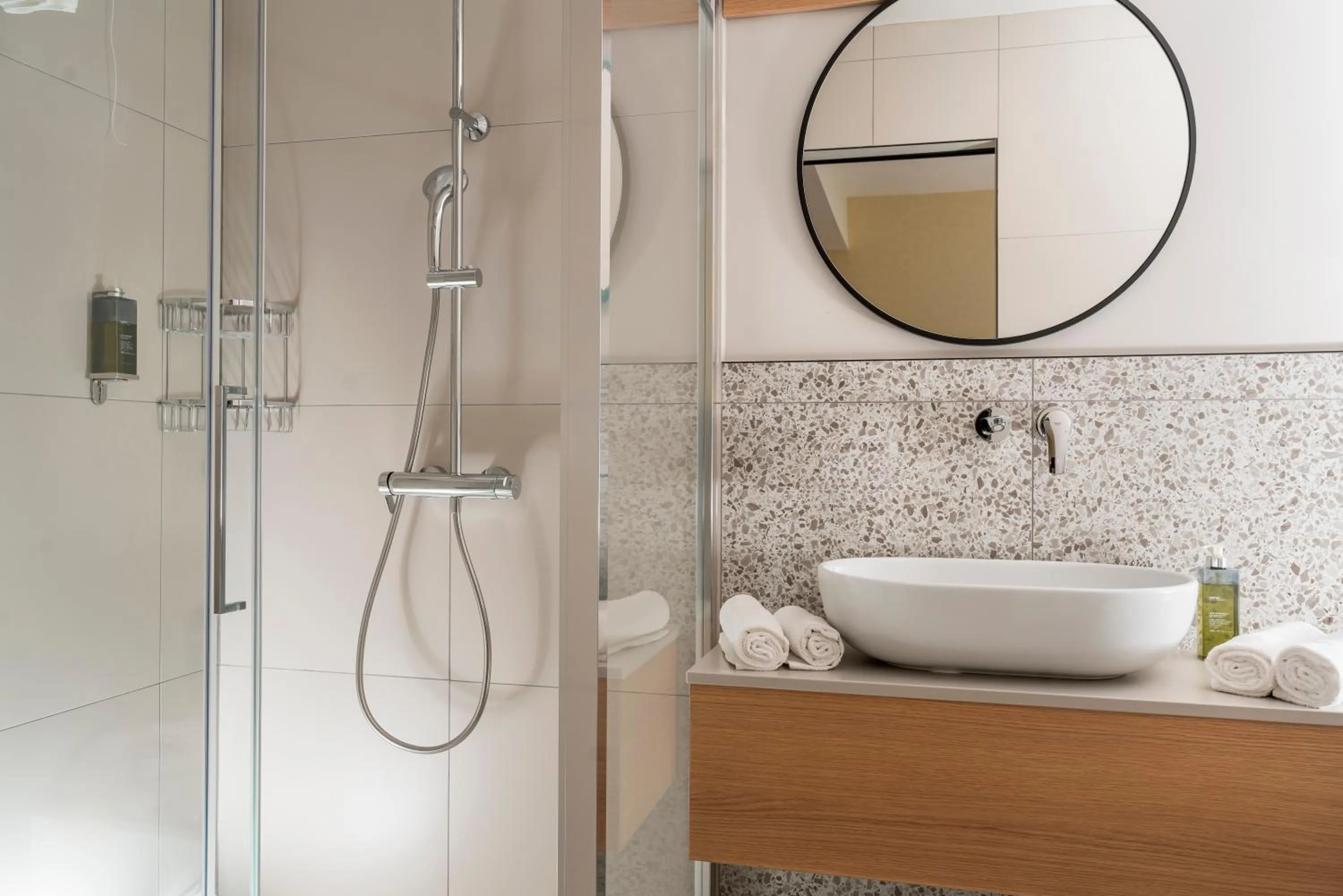 Bathroom in Aqua Hotel