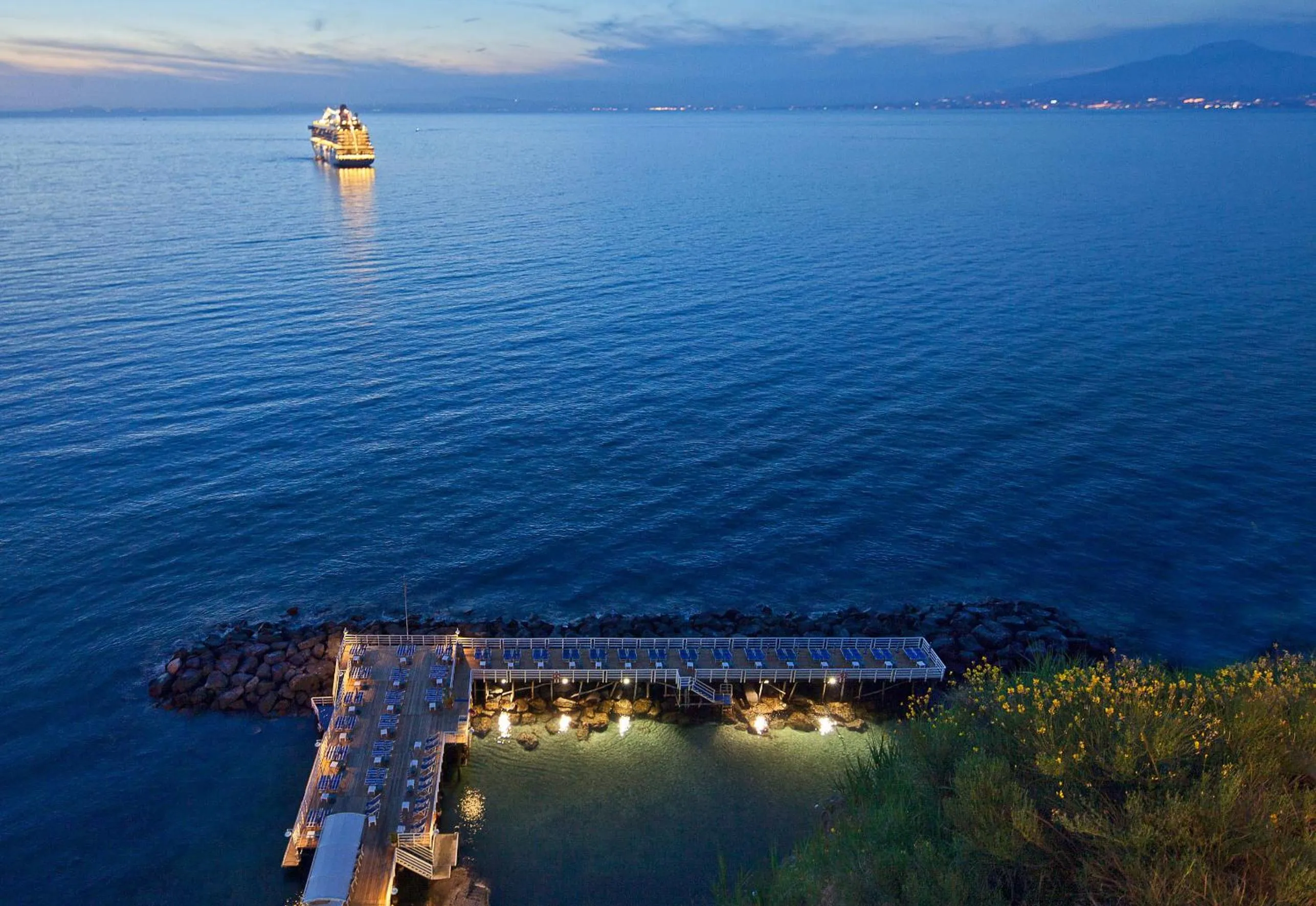 Bird's eye view in Grand Hotel Riviera