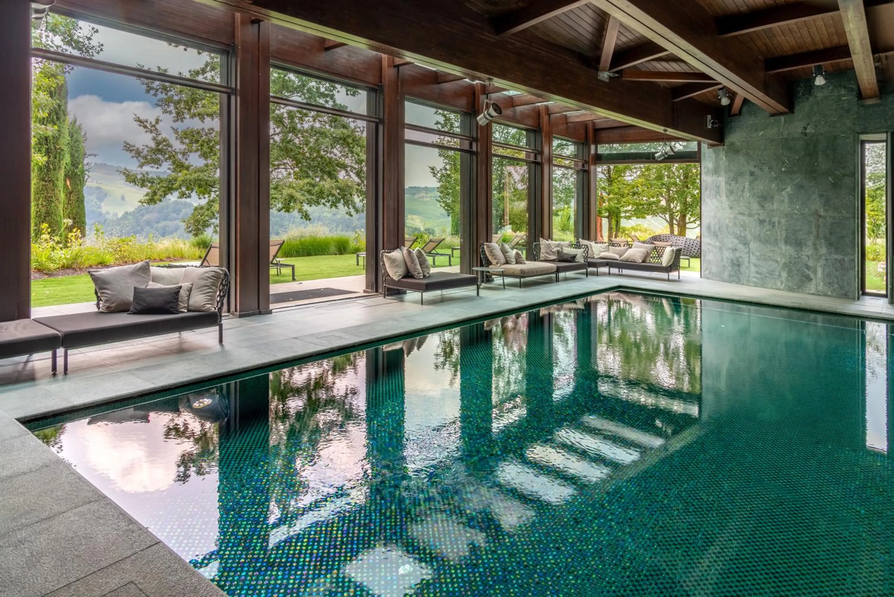 Swimming pool in Il Boscareto Resort & Spa