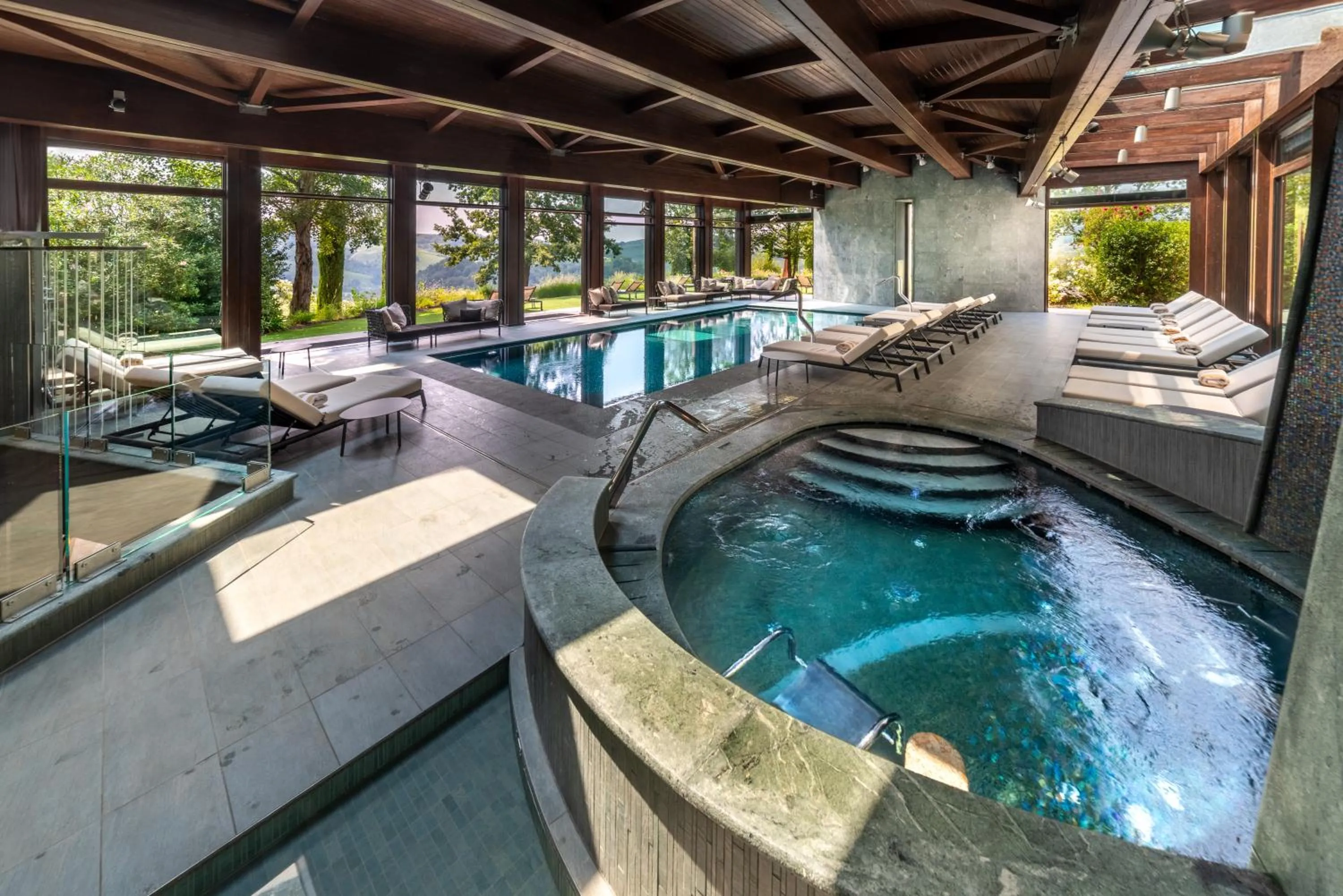 Swimming pool in Il Boscareto Resort & Spa