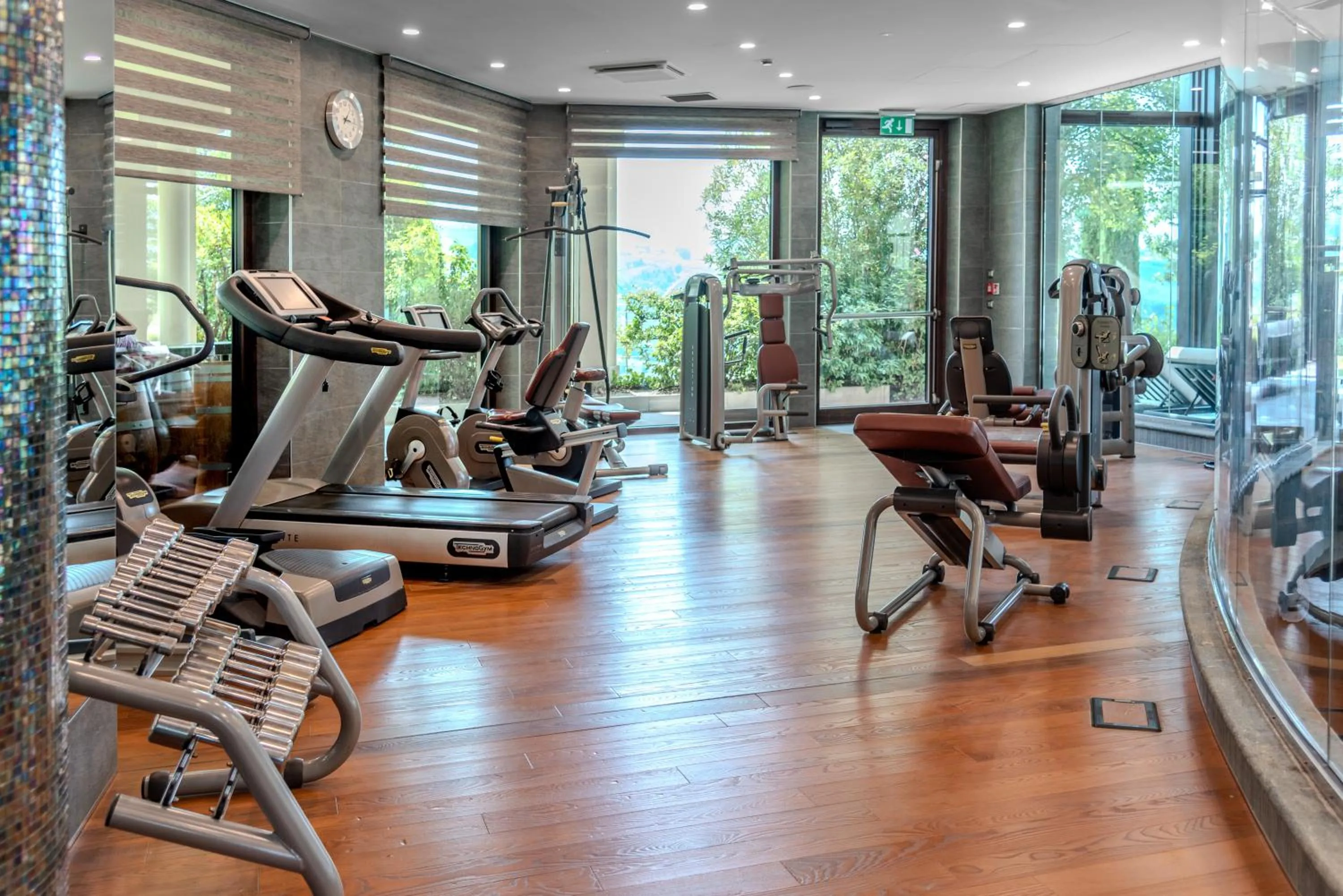 Fitness centre/facilities in Il Boscareto Resort & Spa