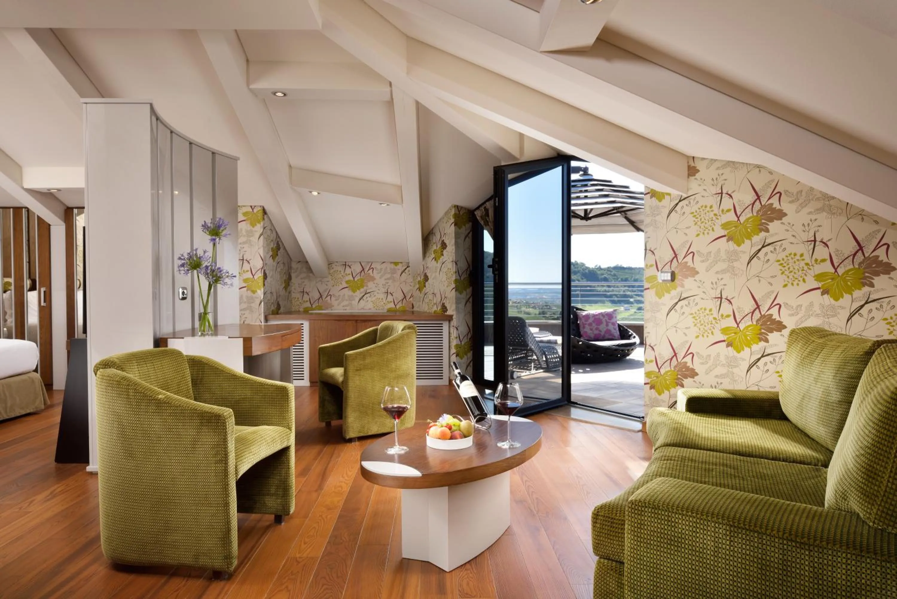 Living room in Il Boscareto Resort & Spa