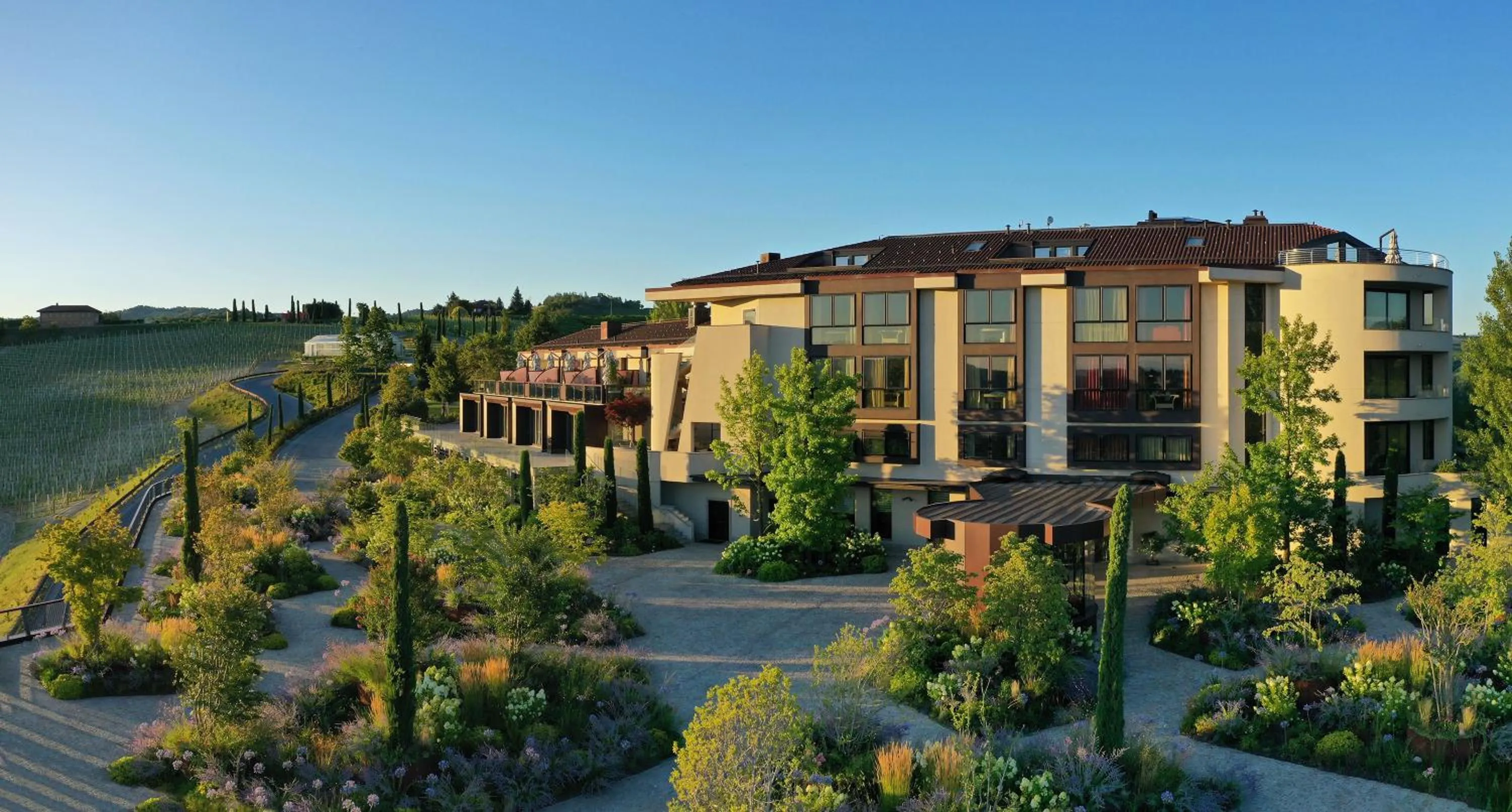 Property building in Il Boscareto Resort & Spa