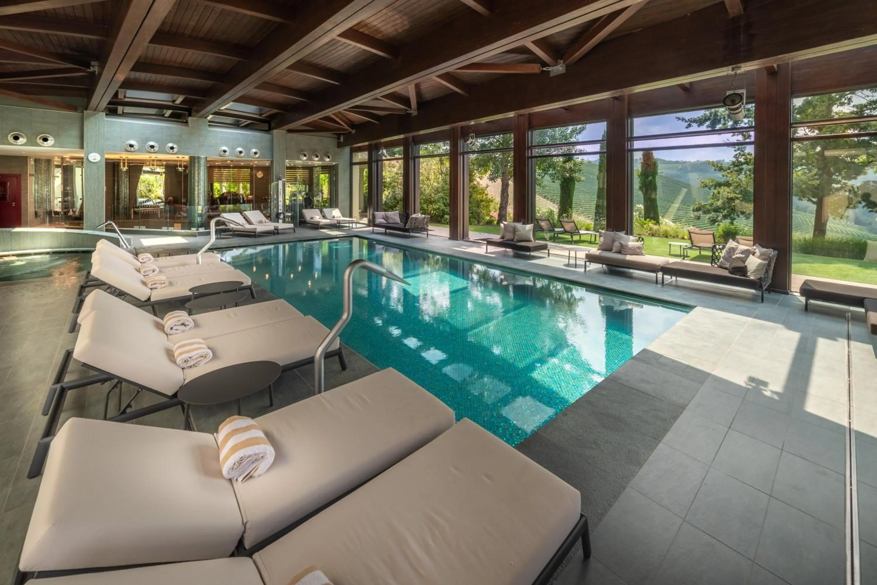 Swimming pool in Il Boscareto Resort & Spa