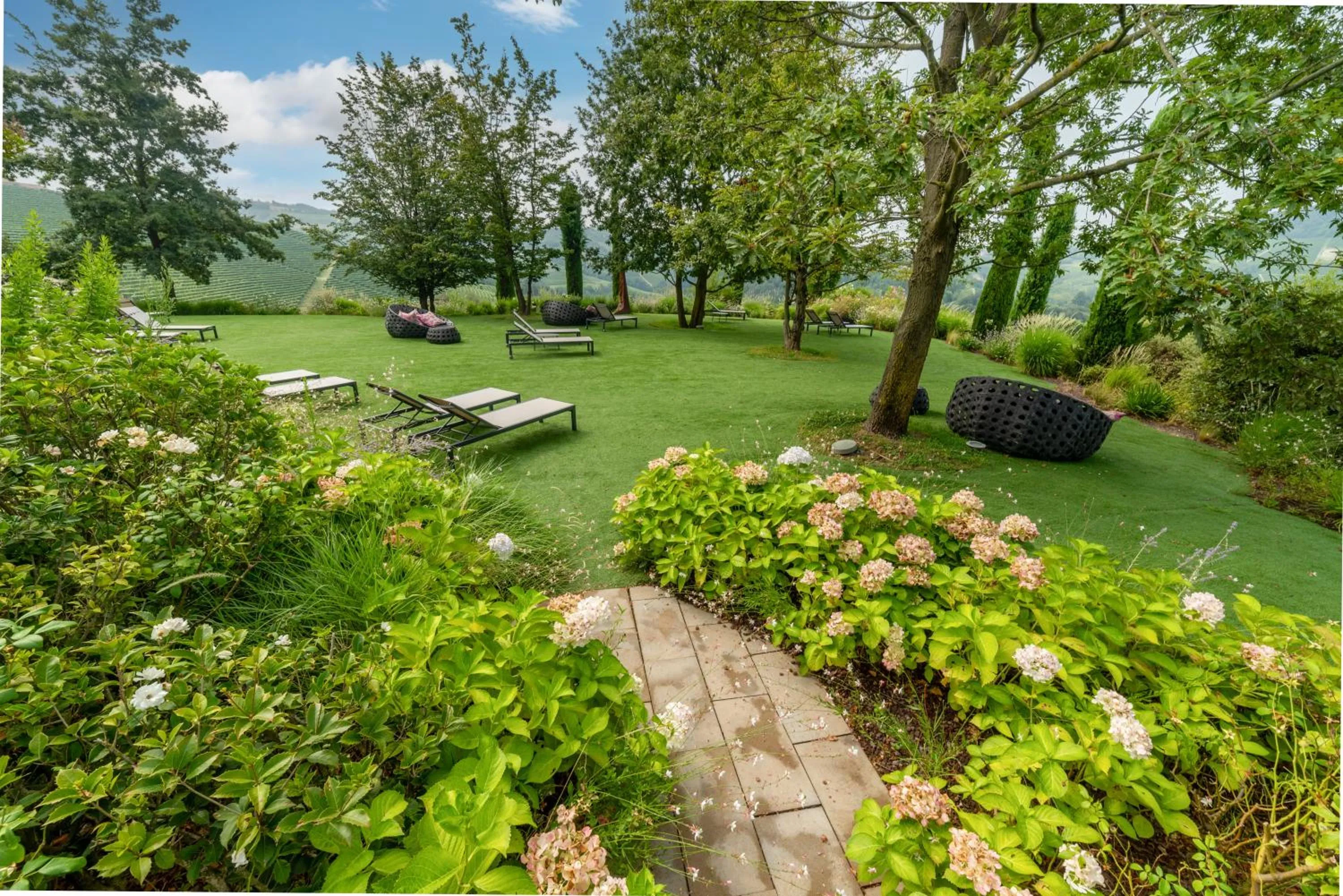 Garden in Il Boscareto Resort & Spa