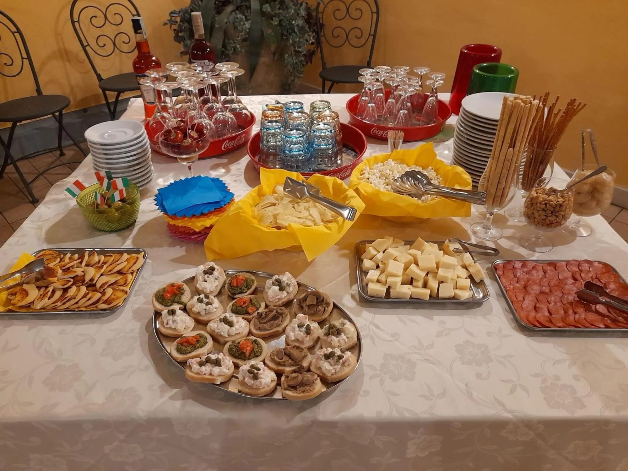 Food and drinks in Hotel Doge