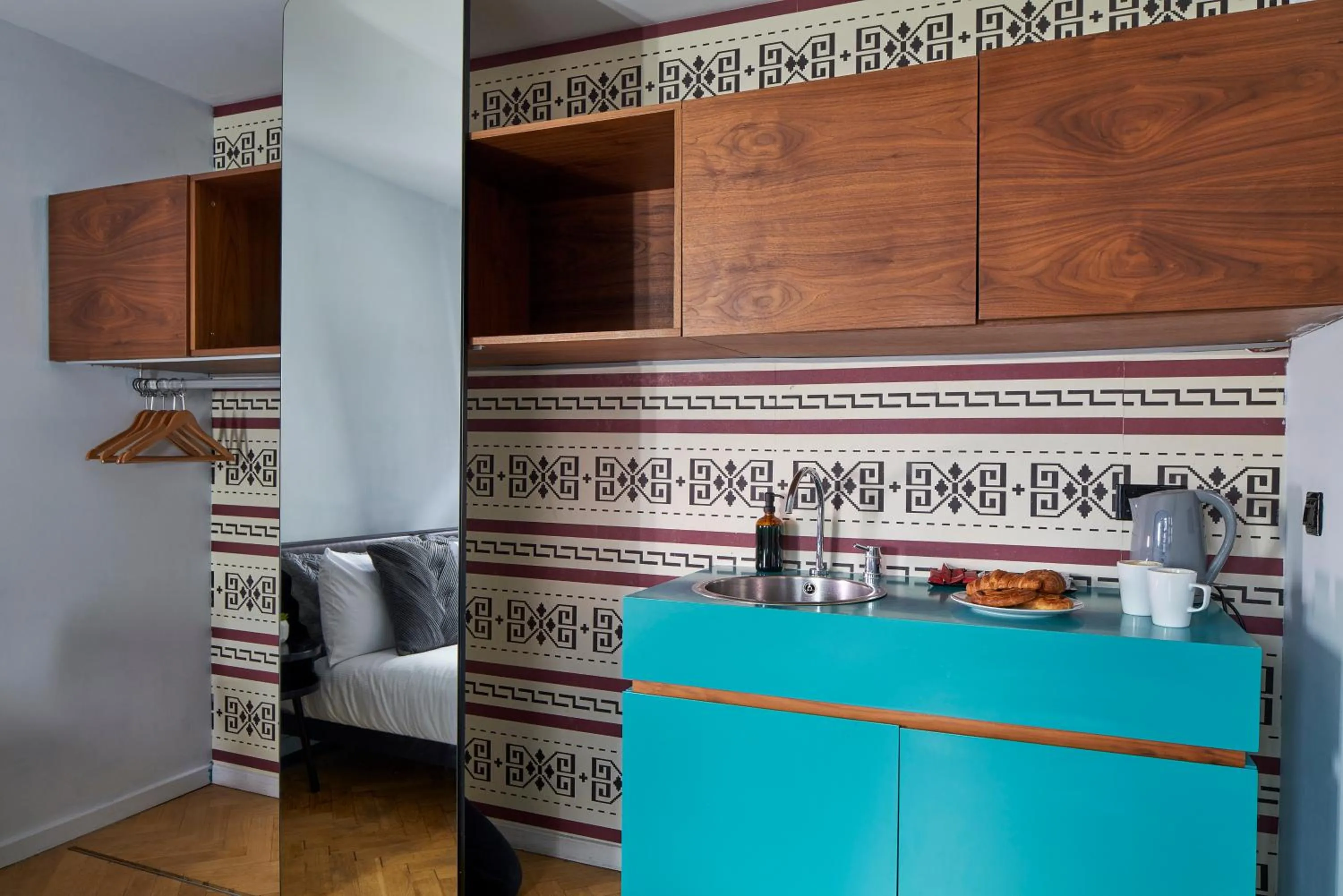 Kitchen or kitchenette in London Paddington Apartments