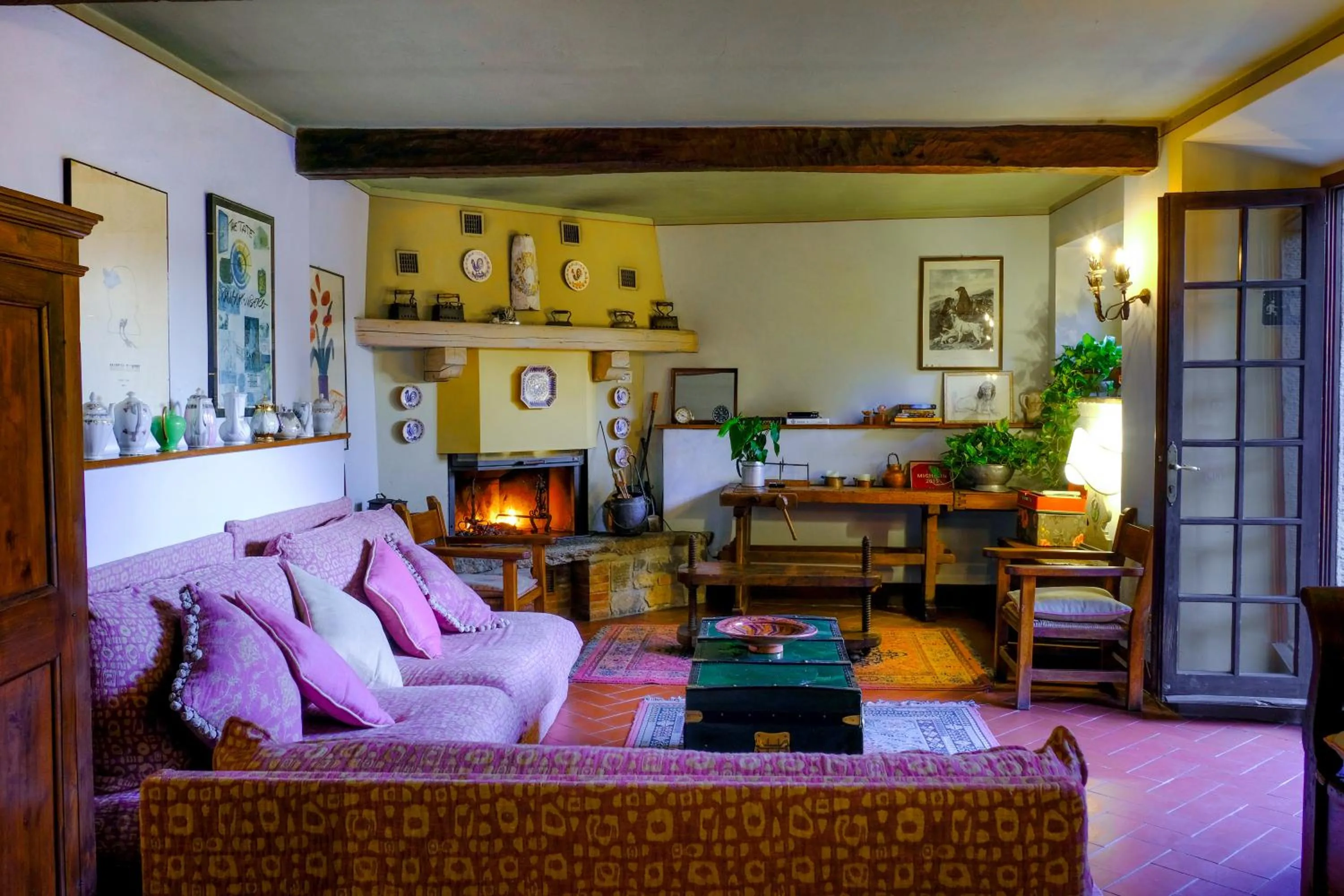 Lobby or reception in Locanda Del Molino