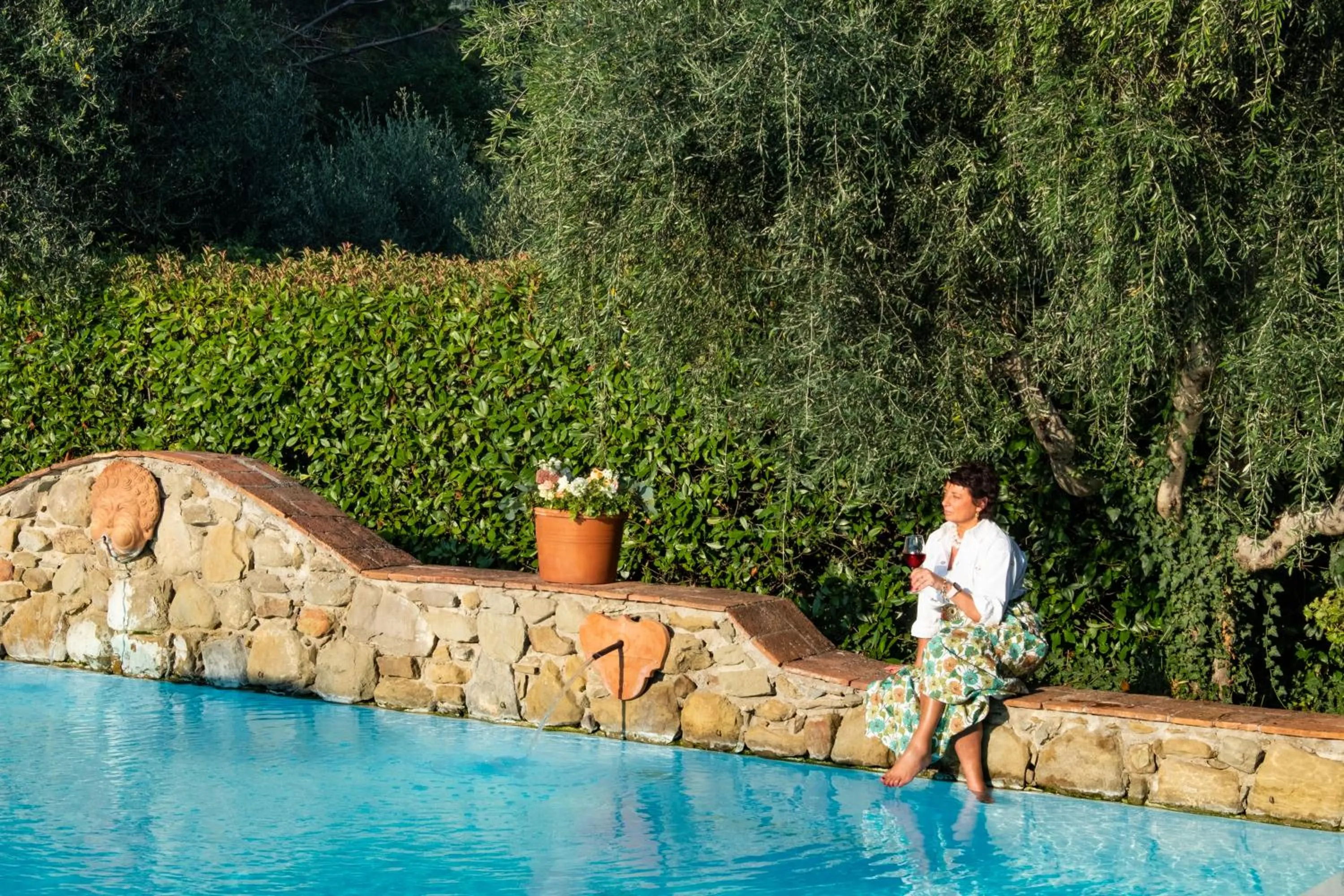Swimming pool in Locanda Del Molino
