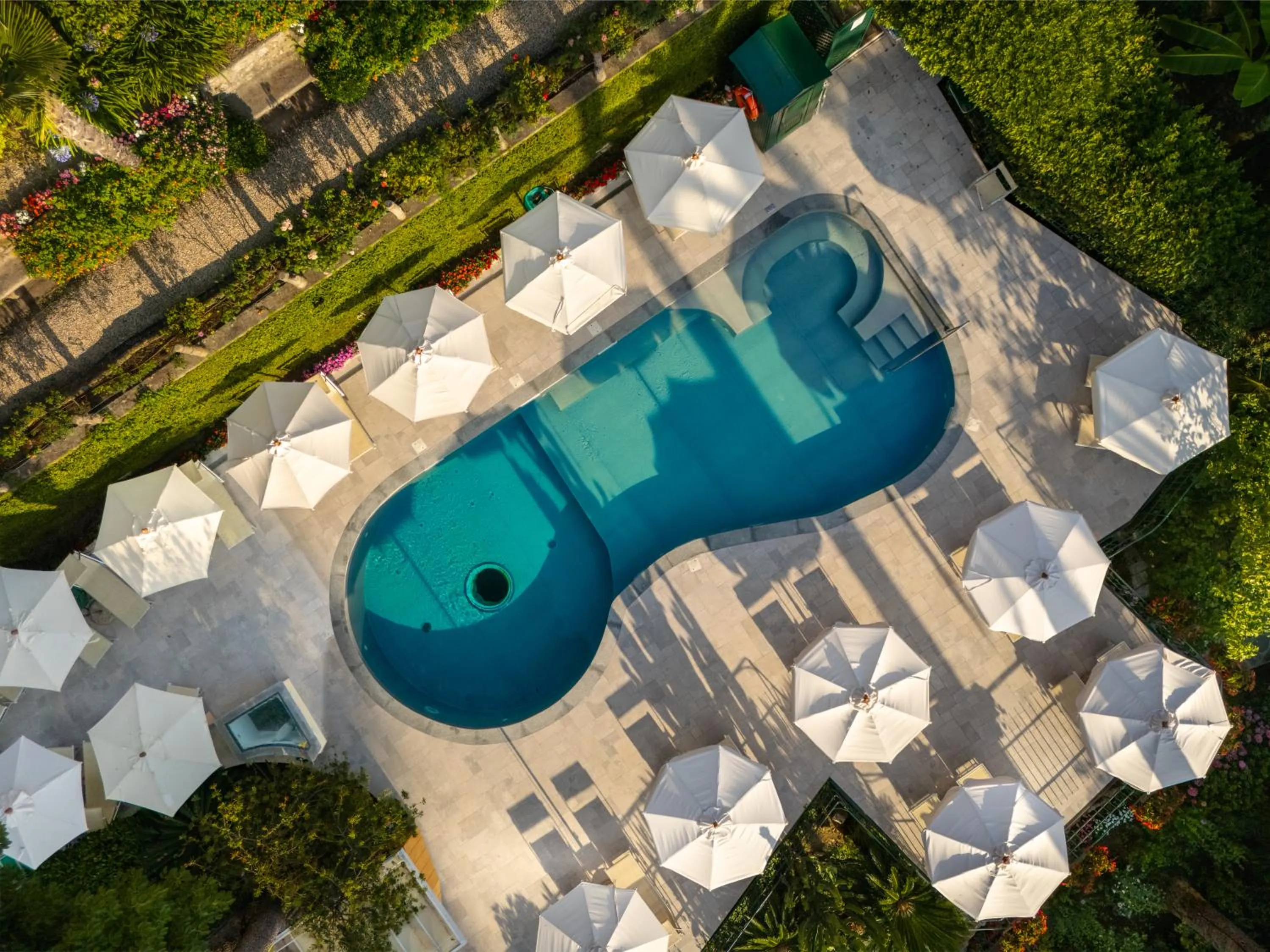 Swimming pool in Hotel Metropole