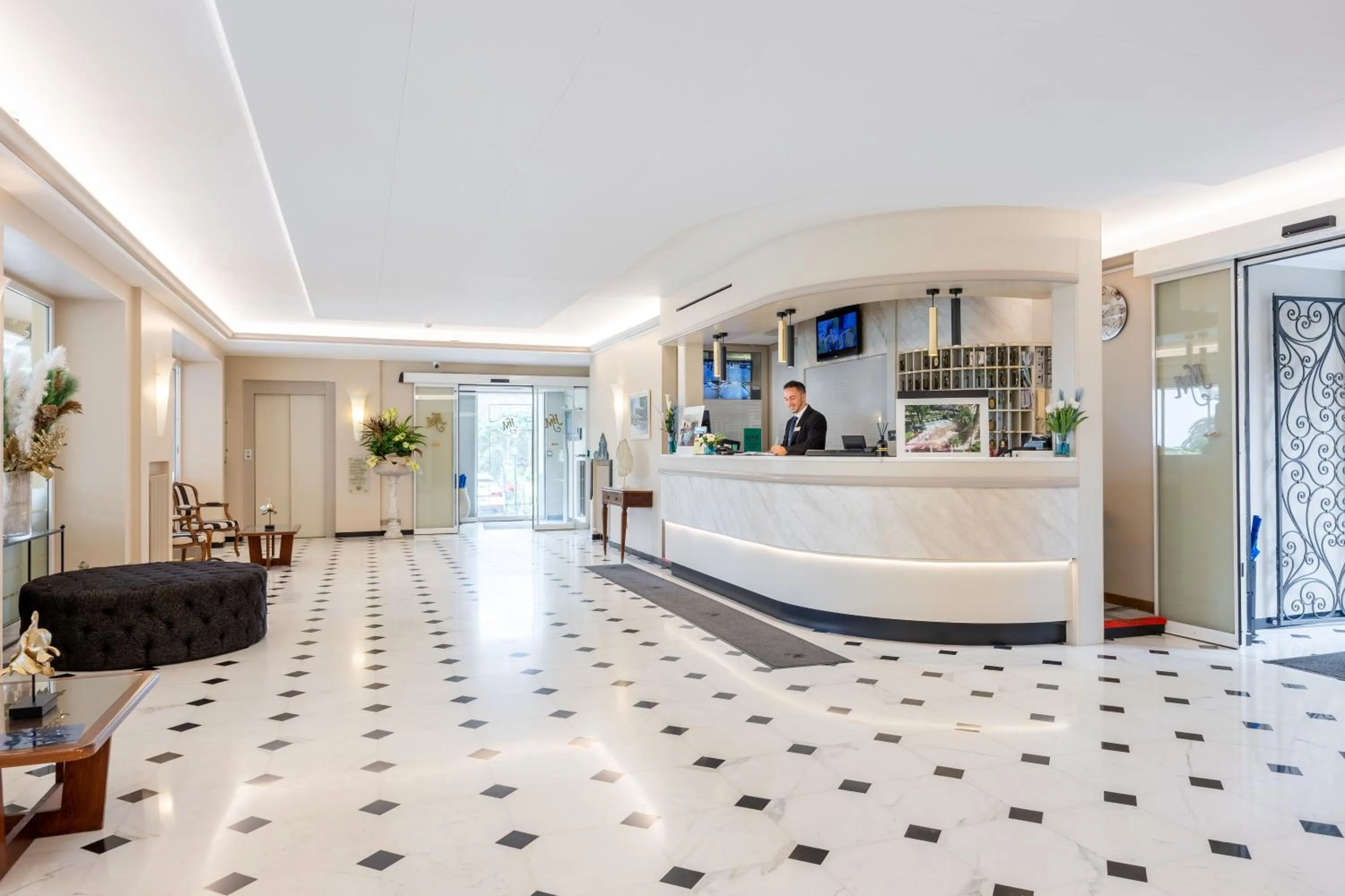 Lobby or reception in Hotel Metropole