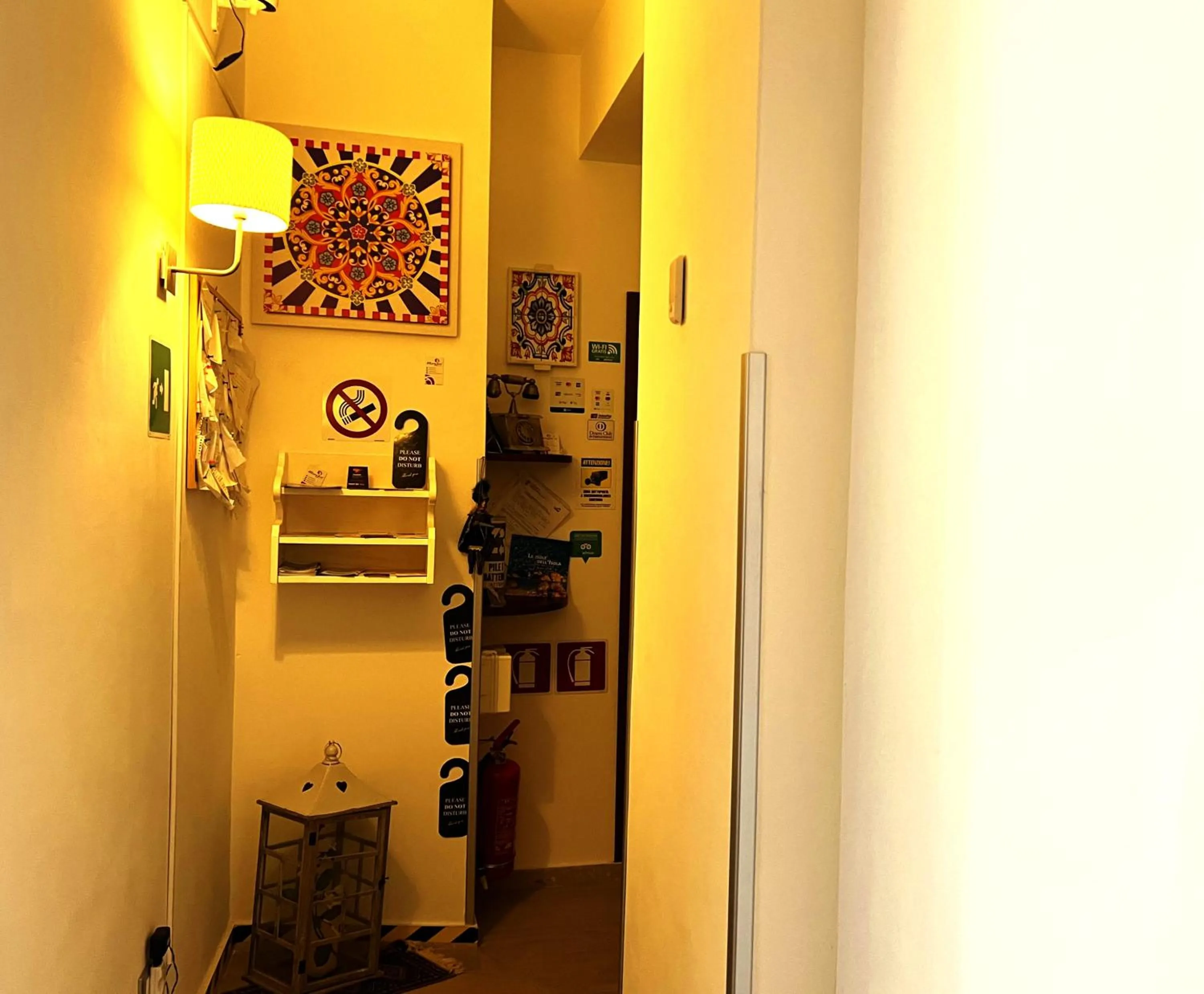 Lobby or reception in B&B MaryJosè