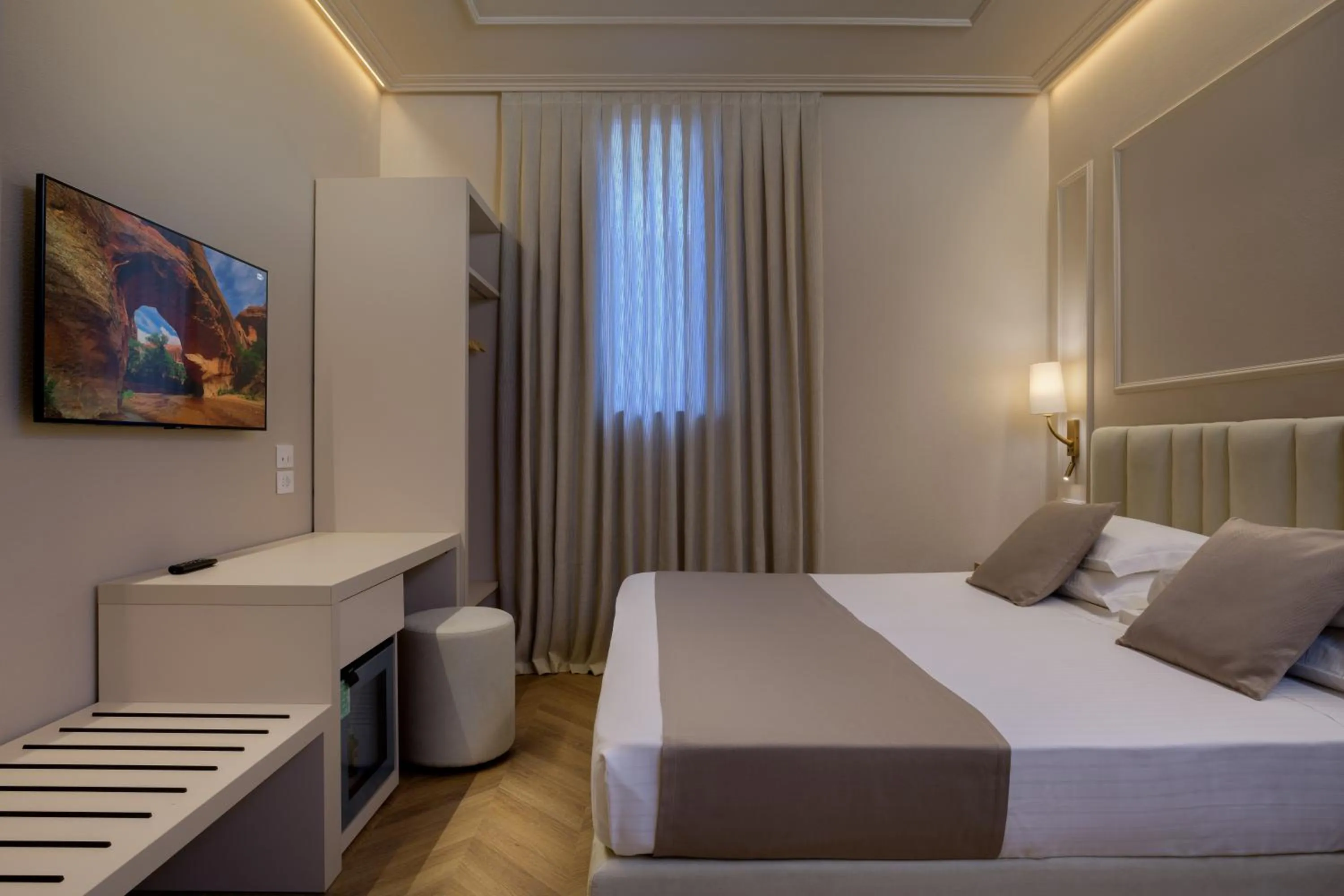 Bed in Hotel San Gregorio