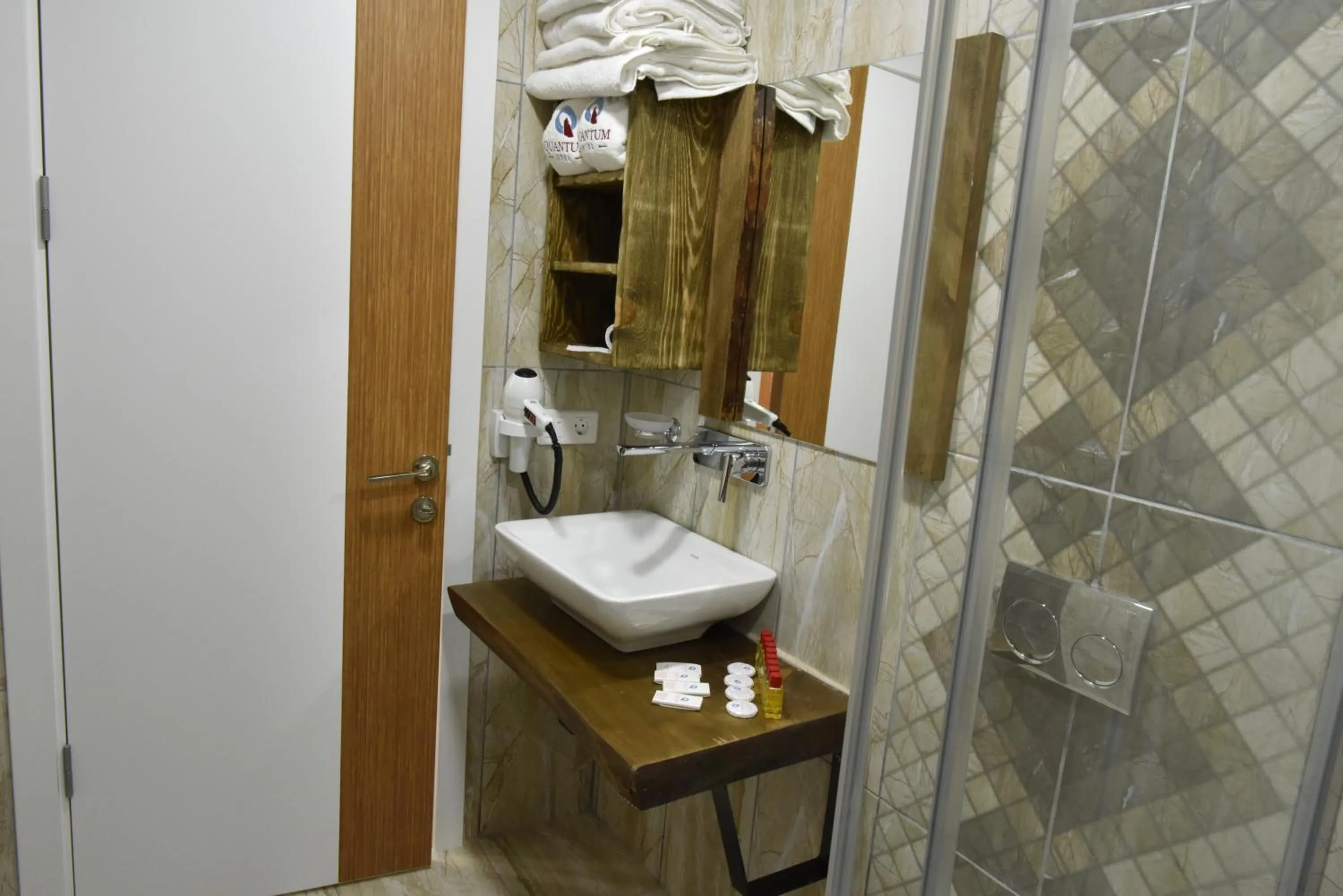 Decorative detail in Quantum Hotel