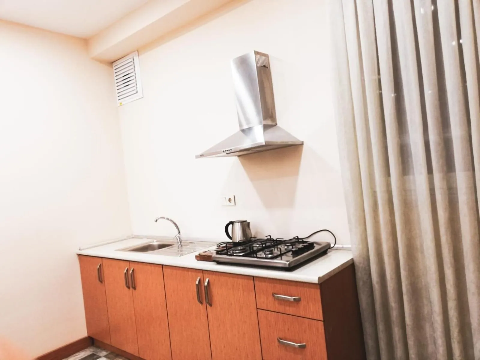 kitchen in Quantum Hotel