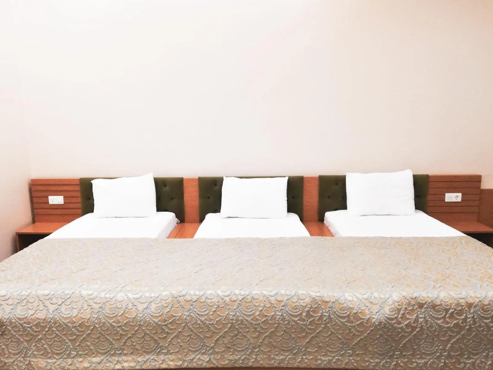 Bed in Quantum Hotel