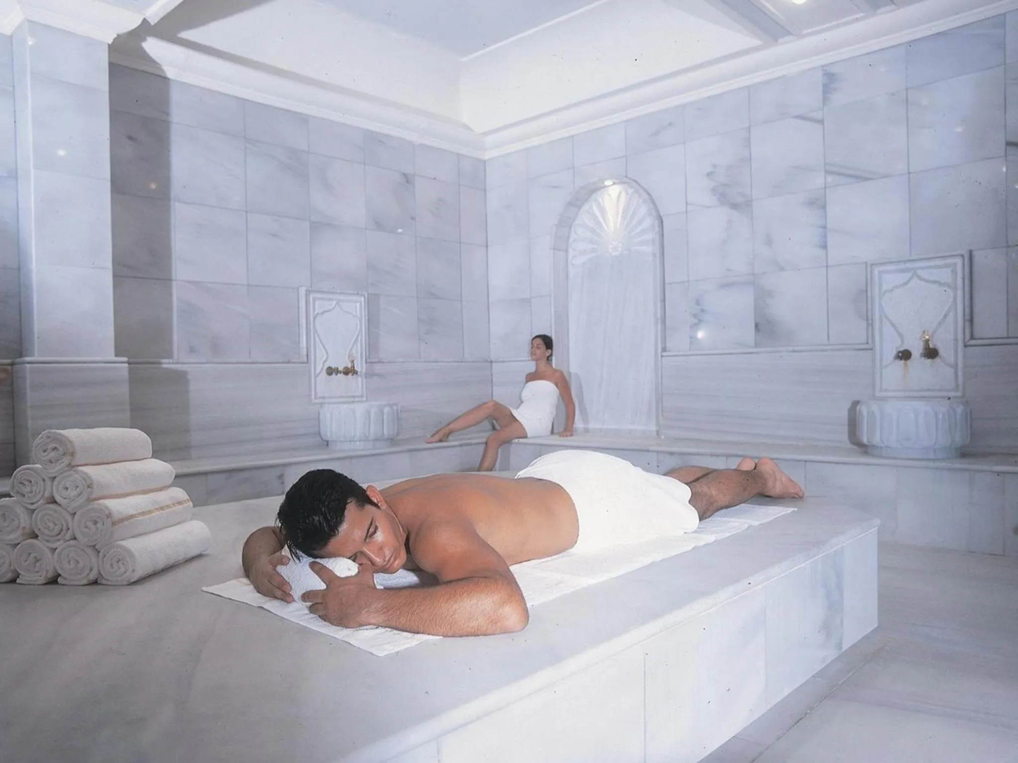 People in Dan Jerusalem Hotel