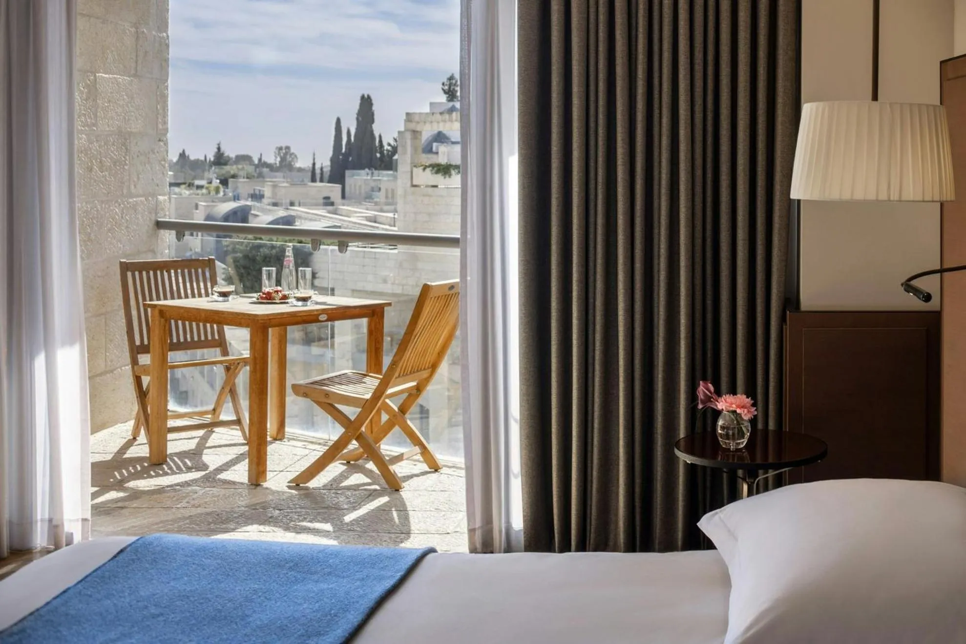 Photo of the whole room, Bed in The David Citadel Jerusalem