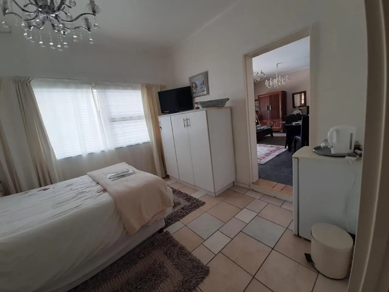 Bed in Au Plais De Langebaan at Palm Tree Villa