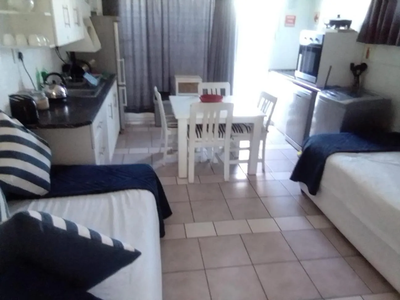 Bedroom, Bed in Au Plais De Langebaan at Palm Tree Villa