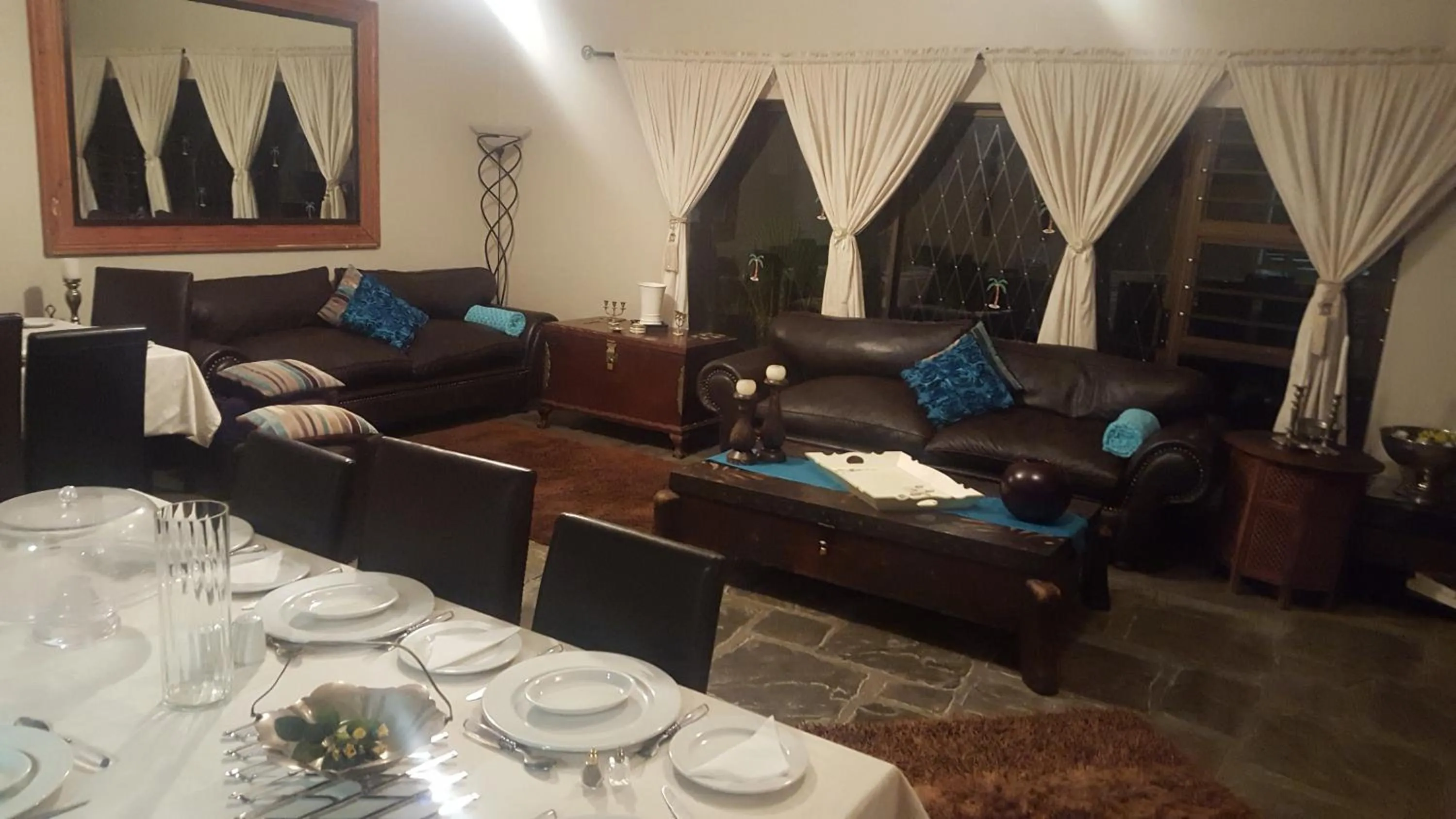 Living room in Au Plais De Langebaan at Palm Tree Villa