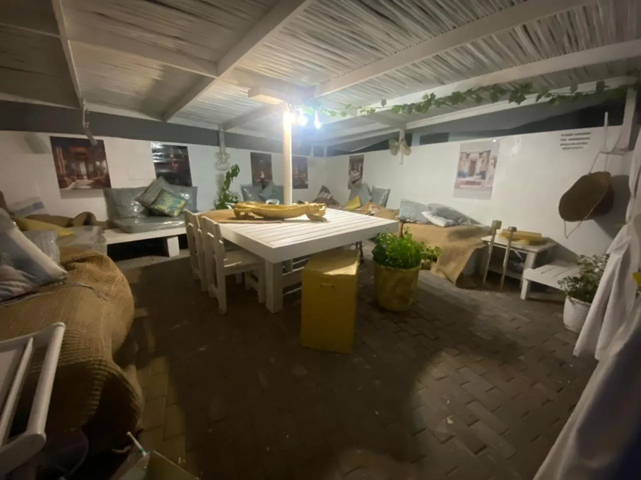 Seating area in Au Plais De Langebaan at Palm Tree Villa