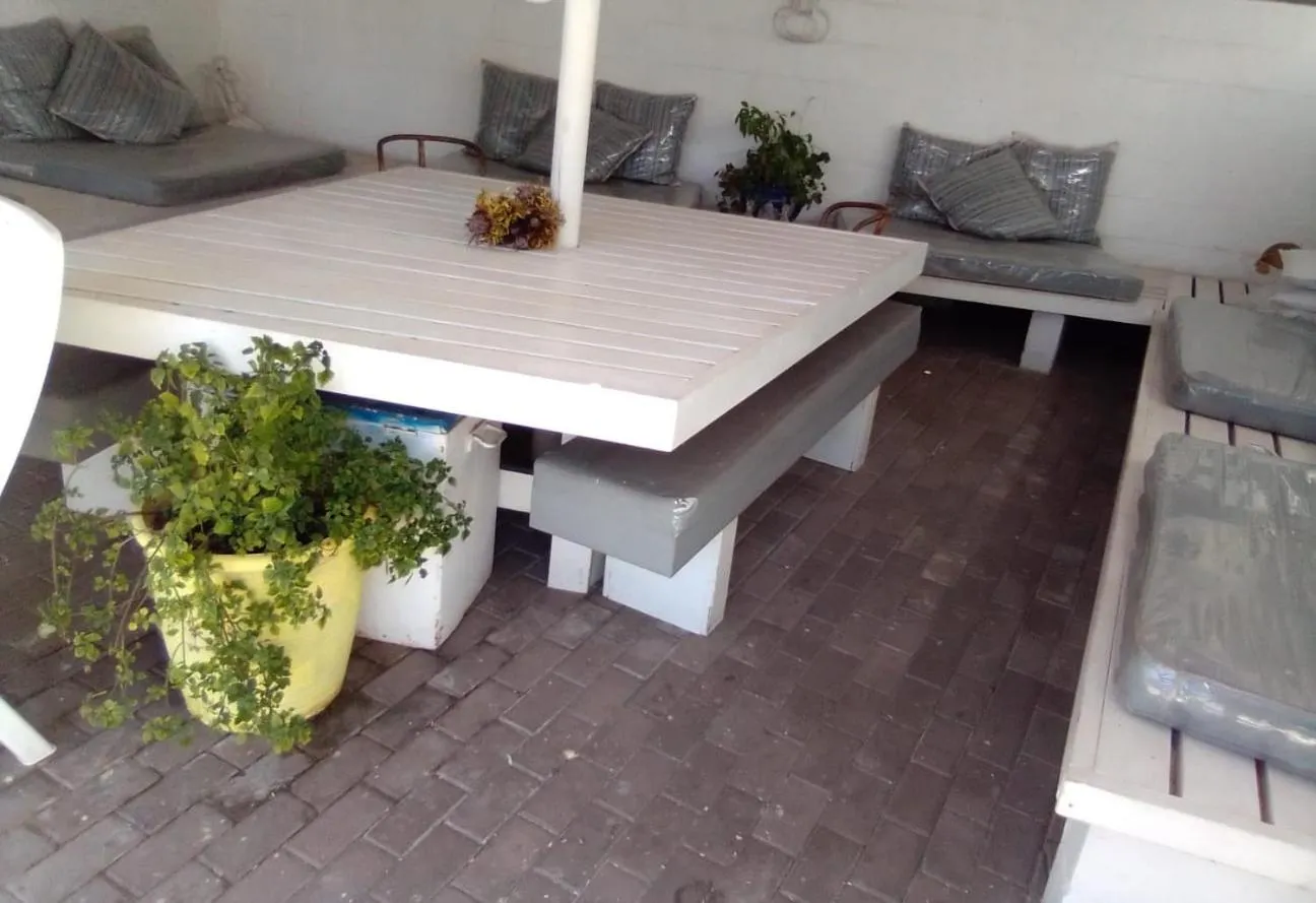 Seating area in Au Plais De Langebaan at Palm Tree Villa