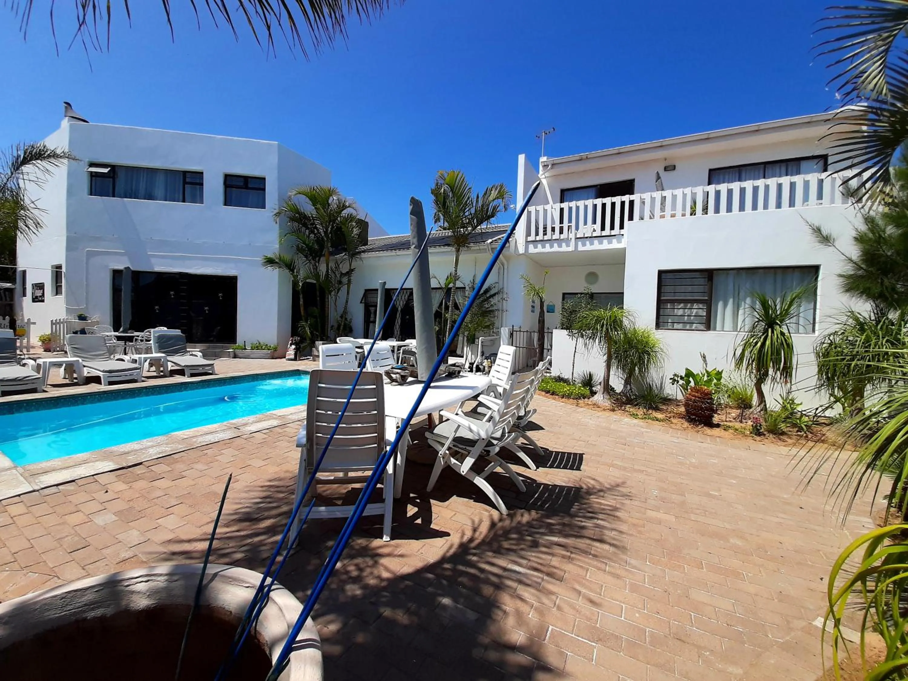 Swimming pool in Au Plais De Langebaan at Palm Tree Villa