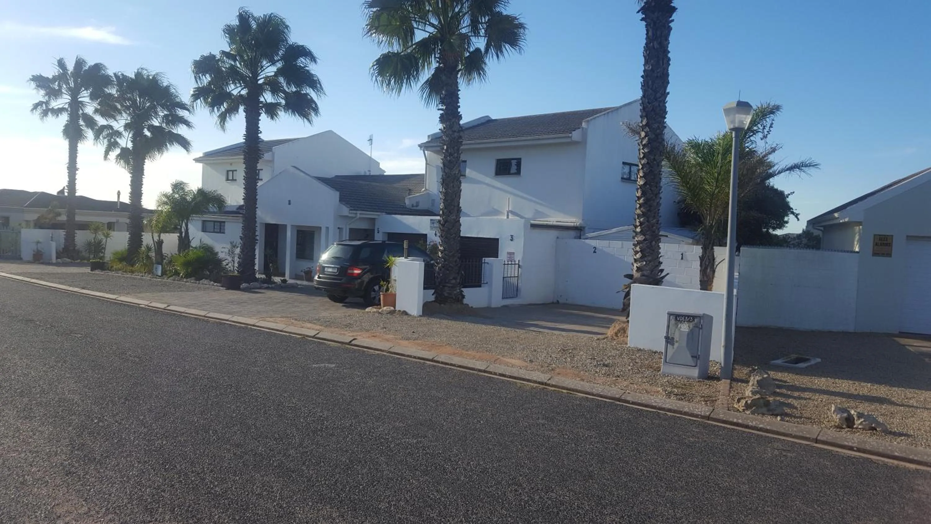 Street view in Au Plais De Langebaan at Palm Tree Villa