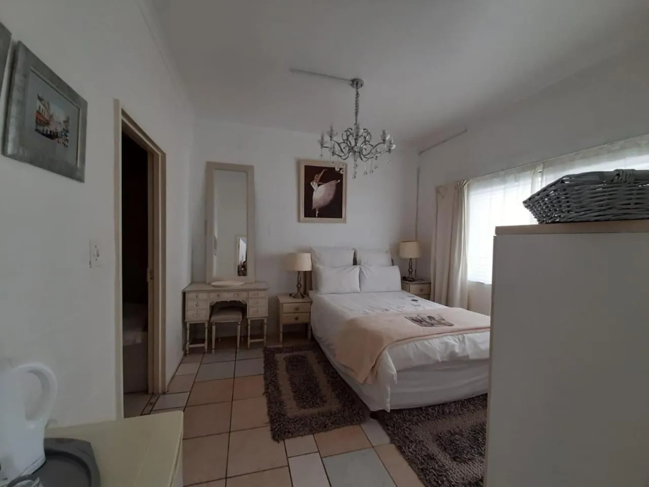 Bed in Au Plais De Langebaan at Palm Tree Villa