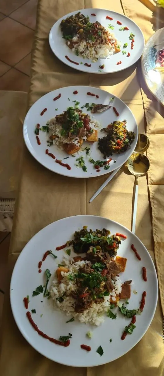 Food in Au Plais De Langebaan at Palm Tree Villa