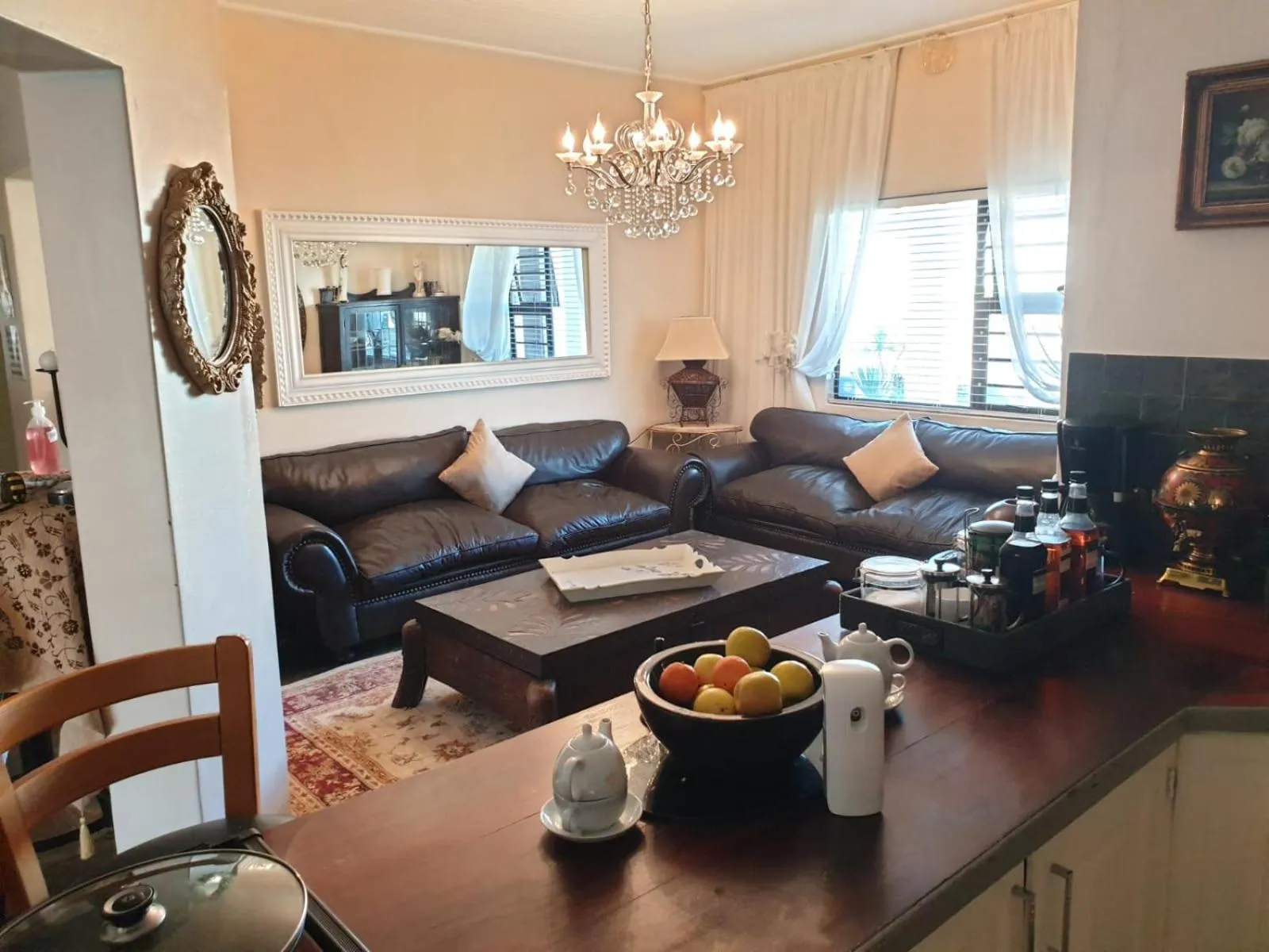 Living room in Au Plais De Langebaan at Palm Tree Villa