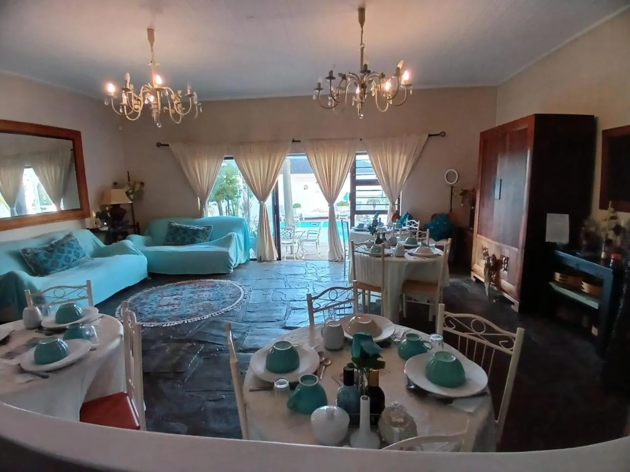 Breakfast in Au Plais De Langebaan at Palm Tree Villa