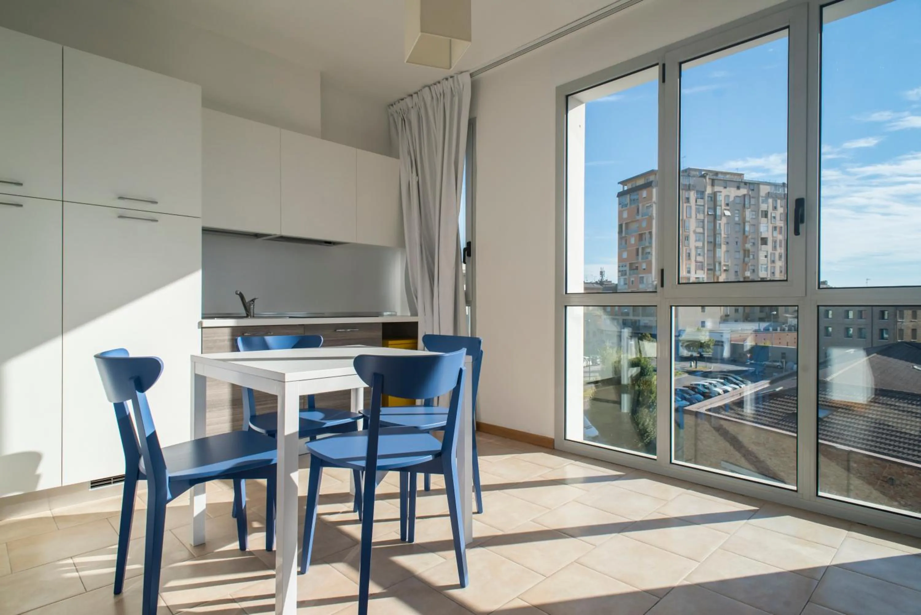 Living room in Darsena Ravenna Apartments