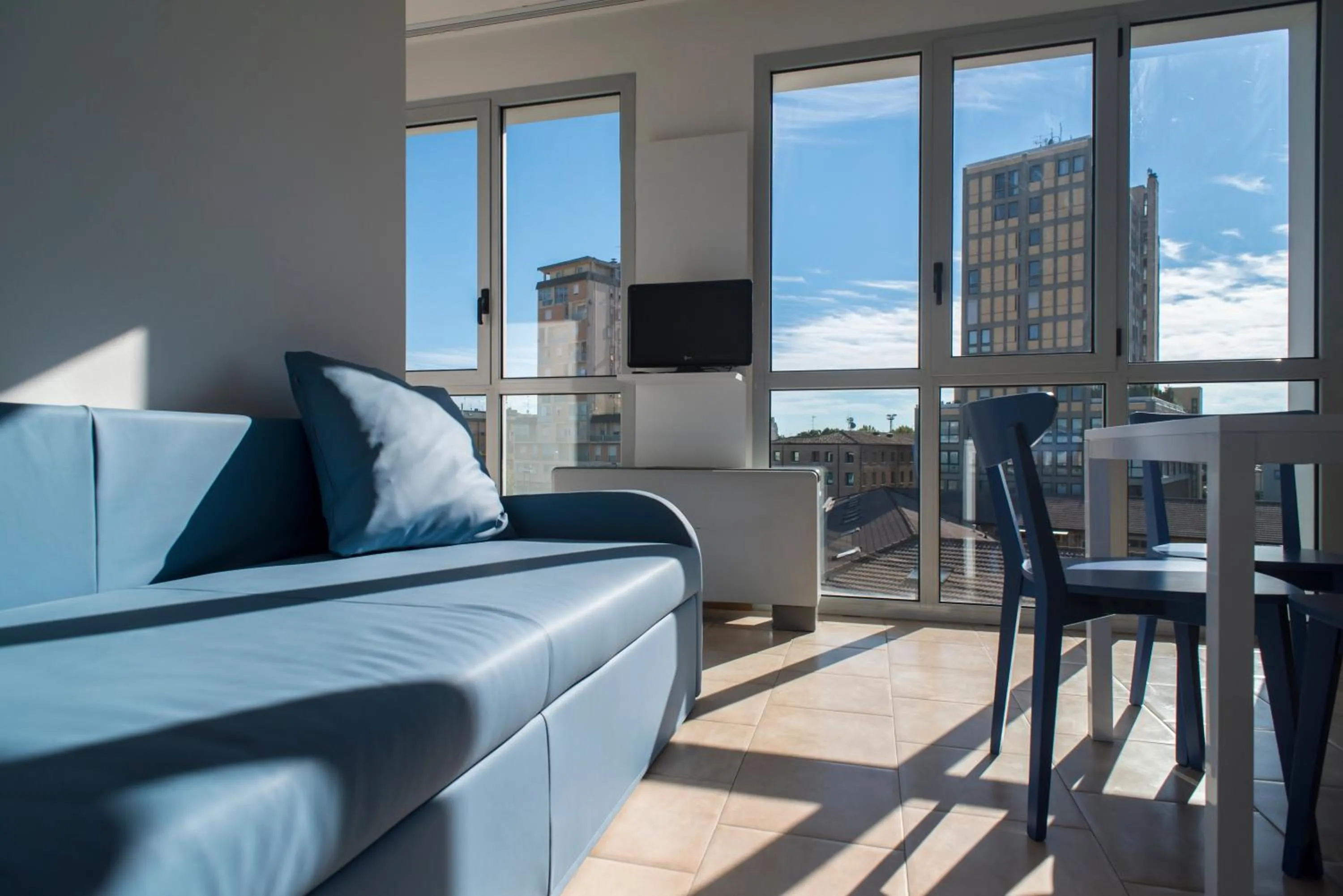 Living room in Darsena Ravenna Apartments